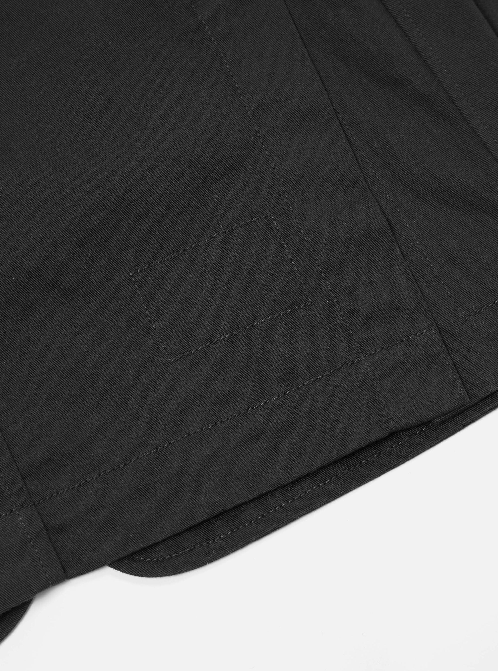 Black Twill London Jacket