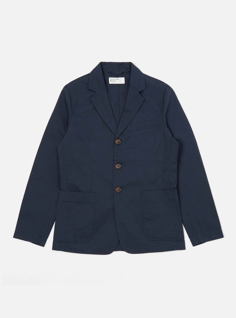 Navy Twill London Jacket