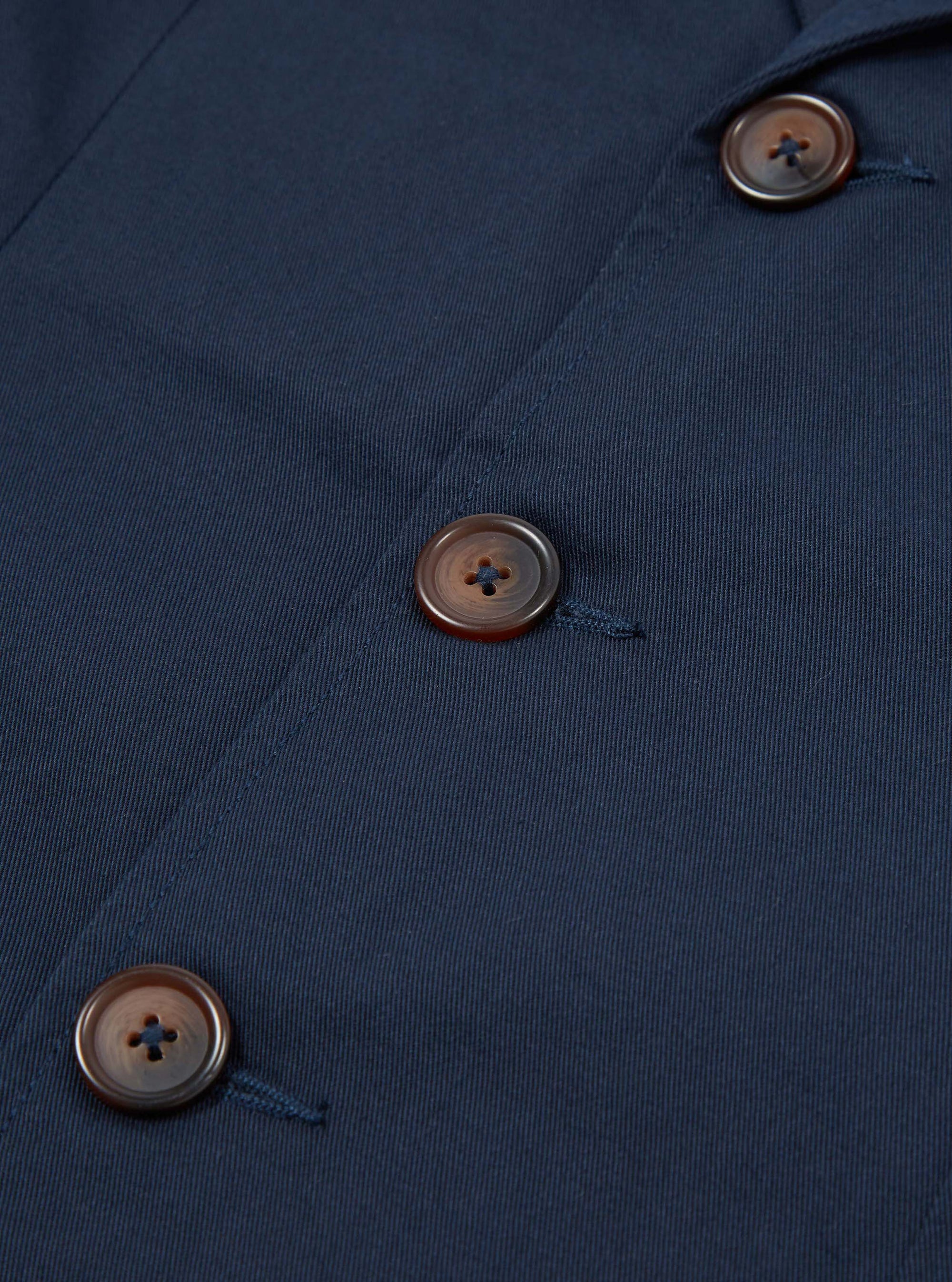 Navy Twill London Jacket