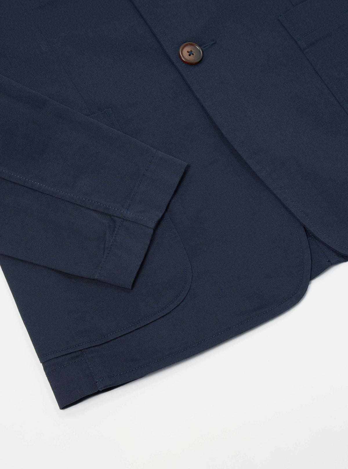 Navy Twill London Jacket