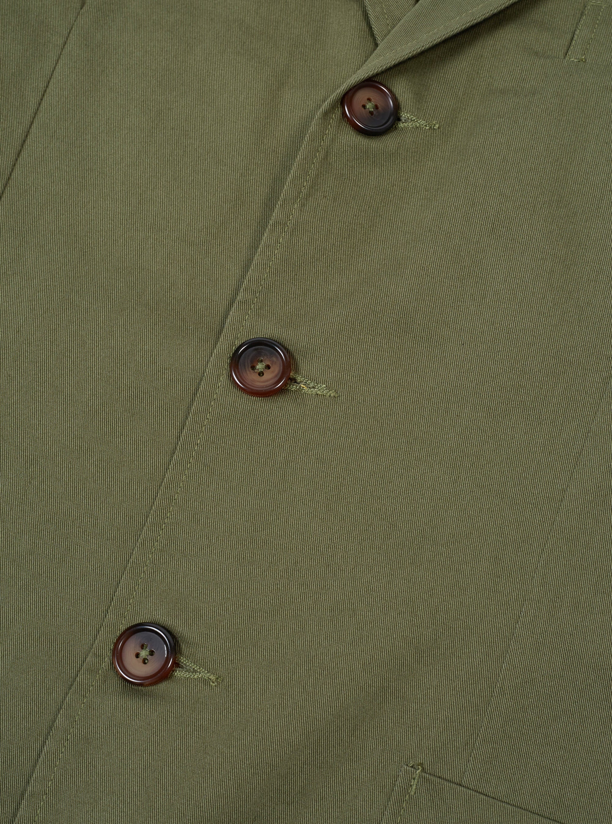 Light Olive Twill London Jacket