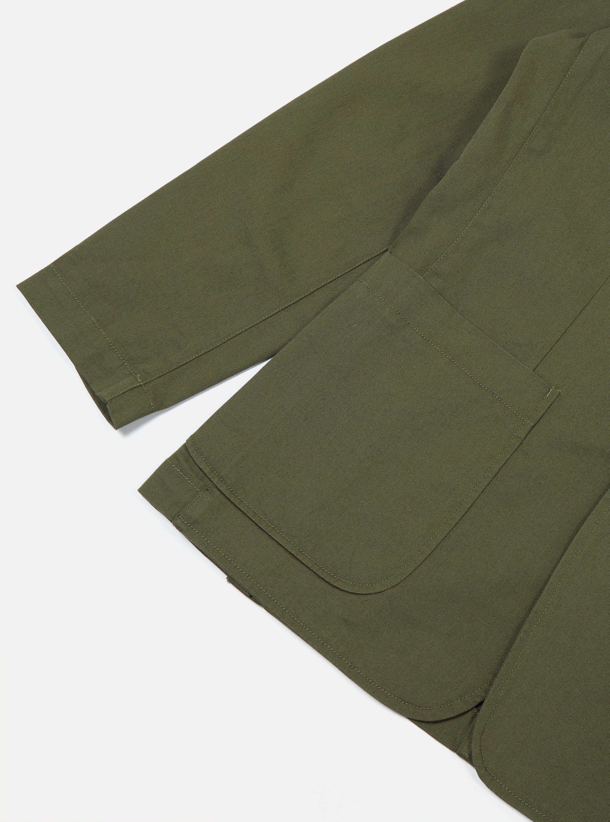 Light Olive Twill London Jacket
