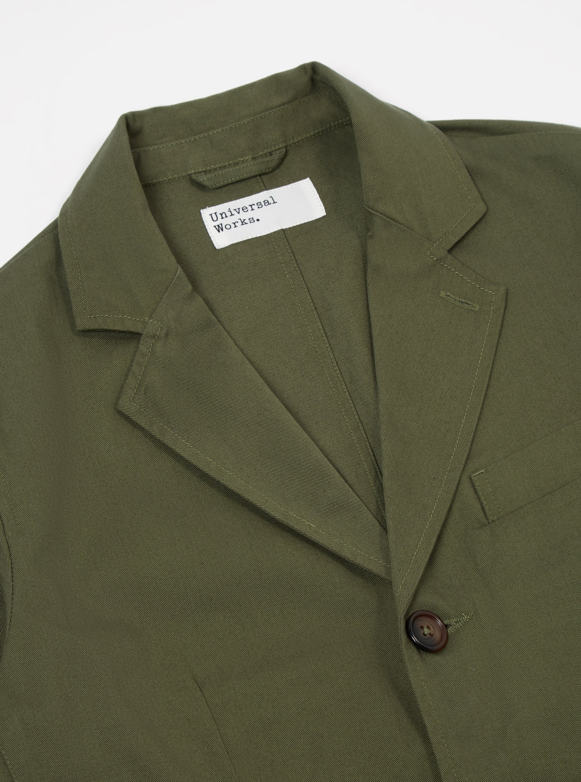 Light Olive Twill London Jacket
