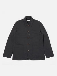 Black Twill Bakers Jacket