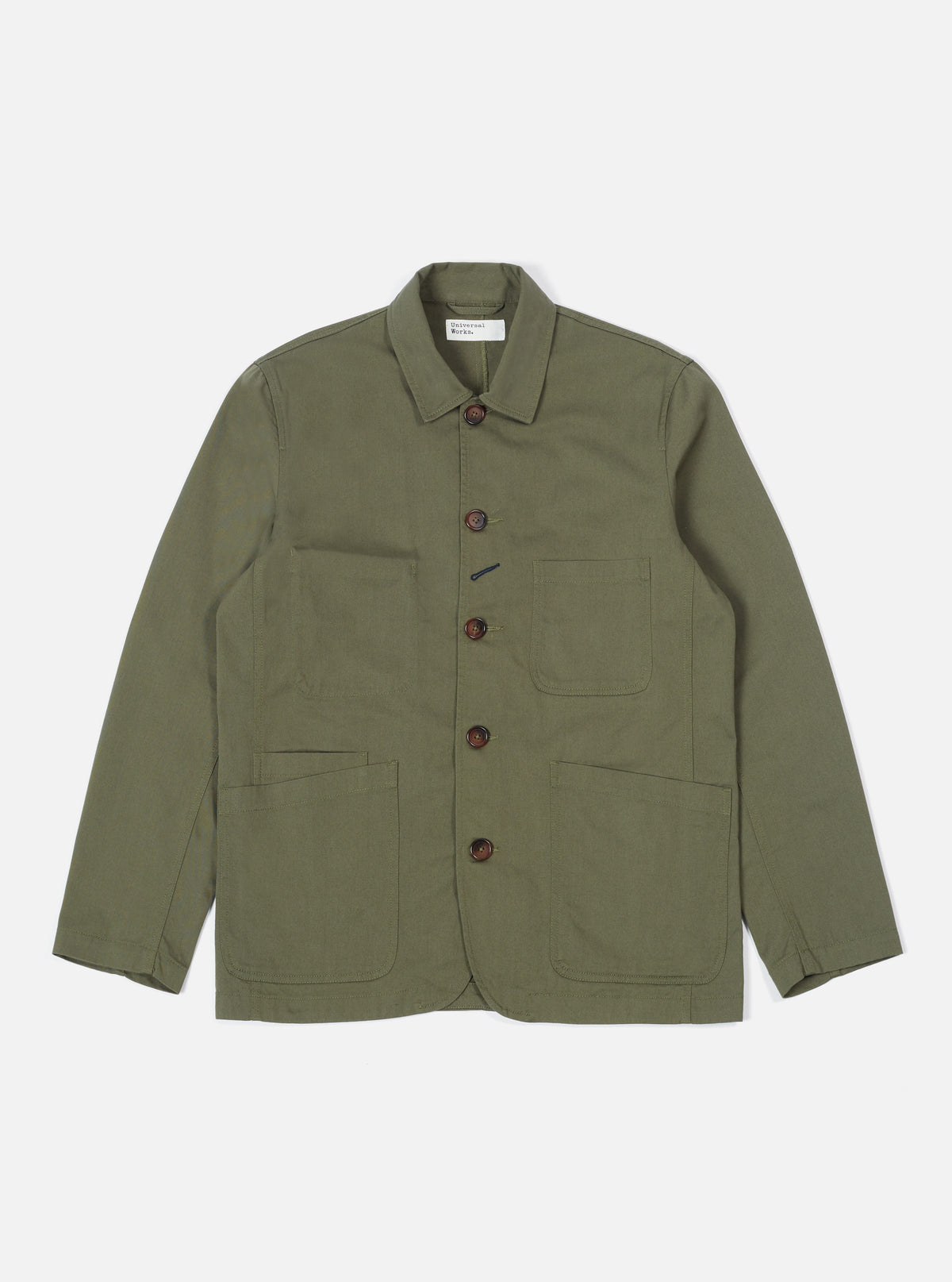 Light Olive Twill Bakers Jacket