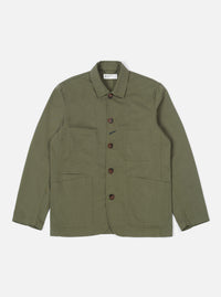 Light Olive Twill Bakers Jacket