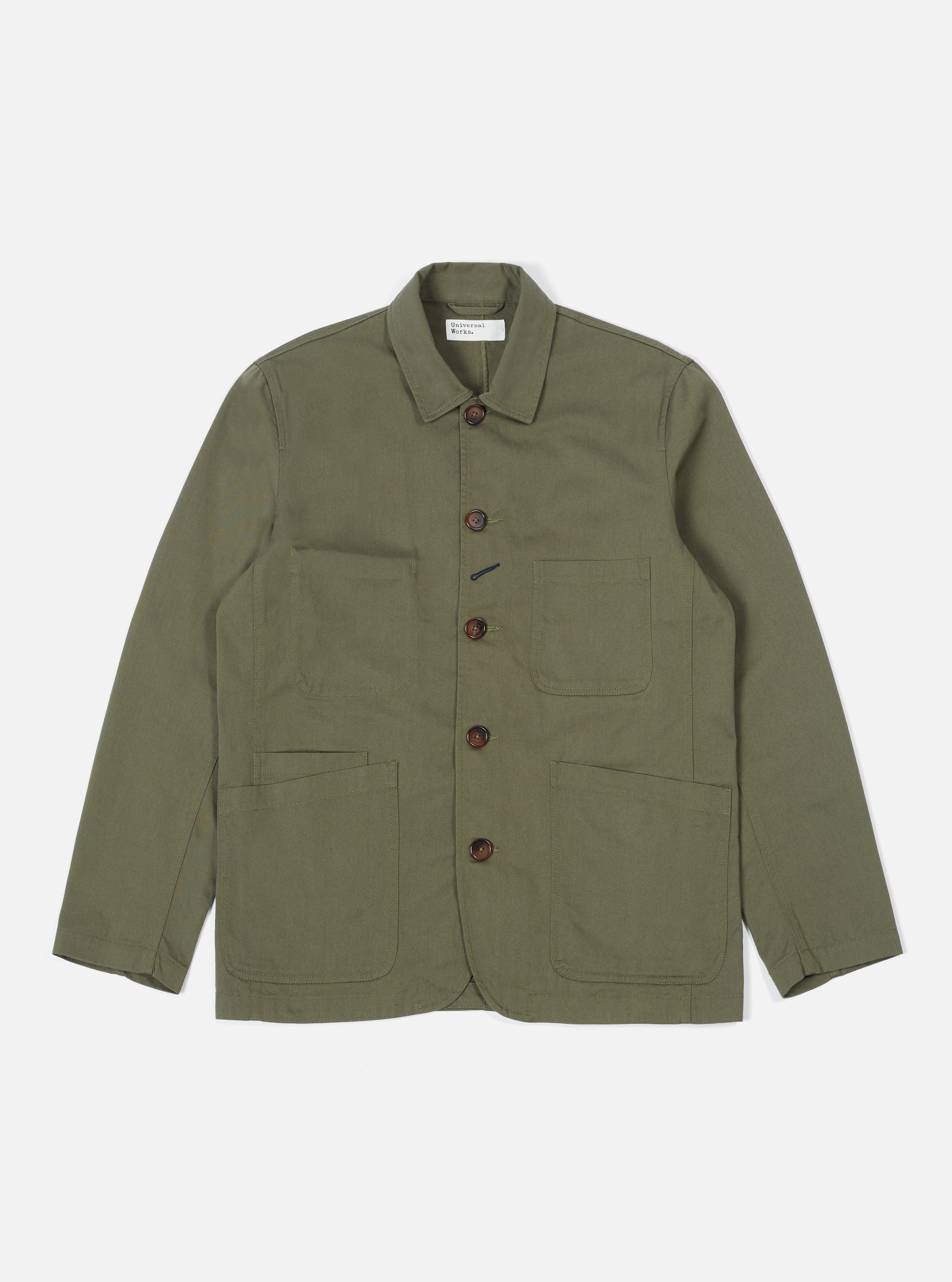 Light Olive Twill Bakers Jacket