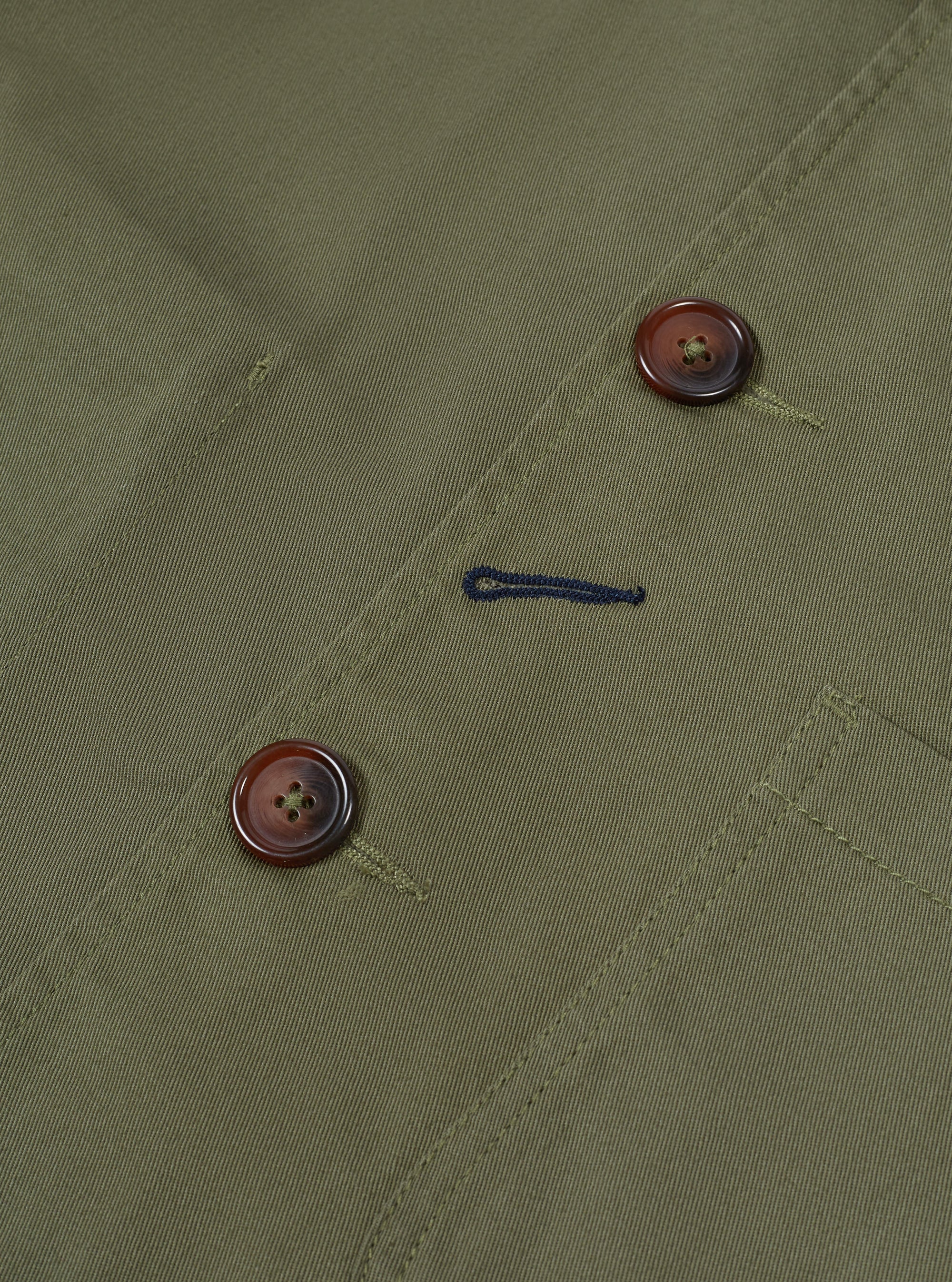 Light Olive Twill Bakers Jacket