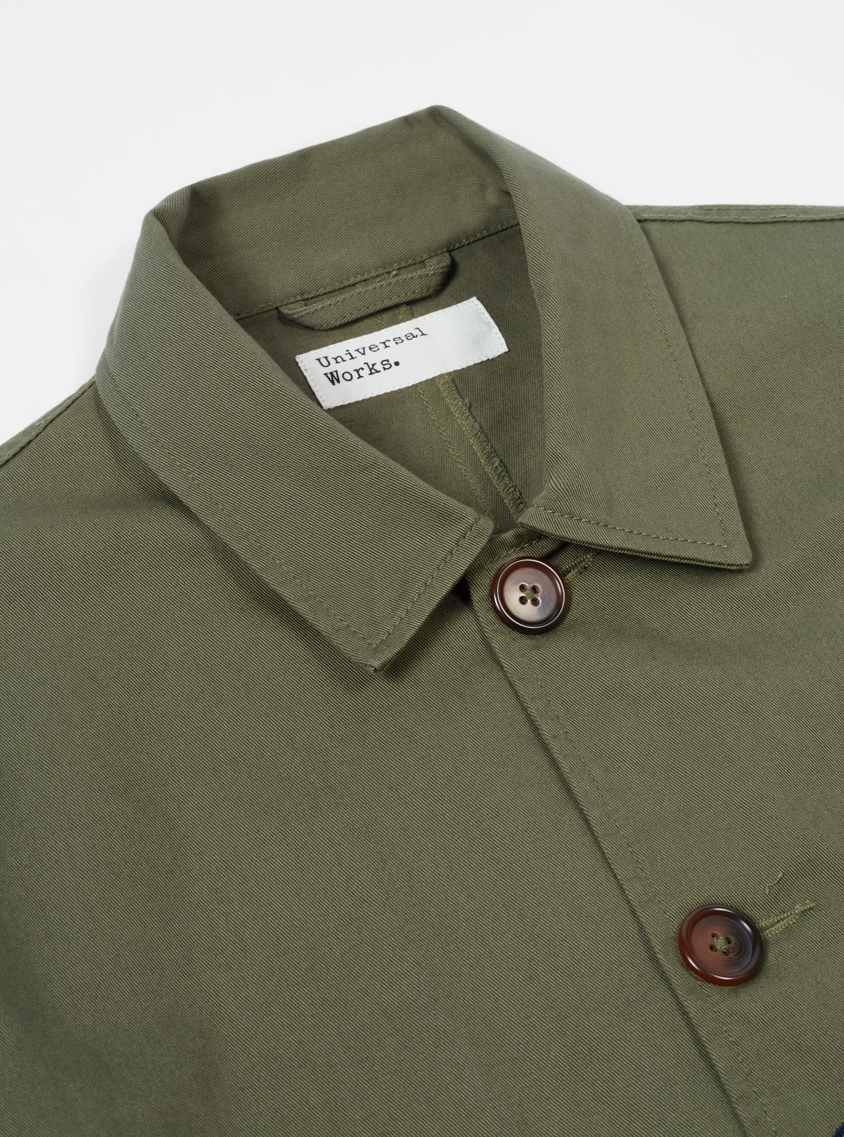 Light Olive Twill Bakers Jacket
