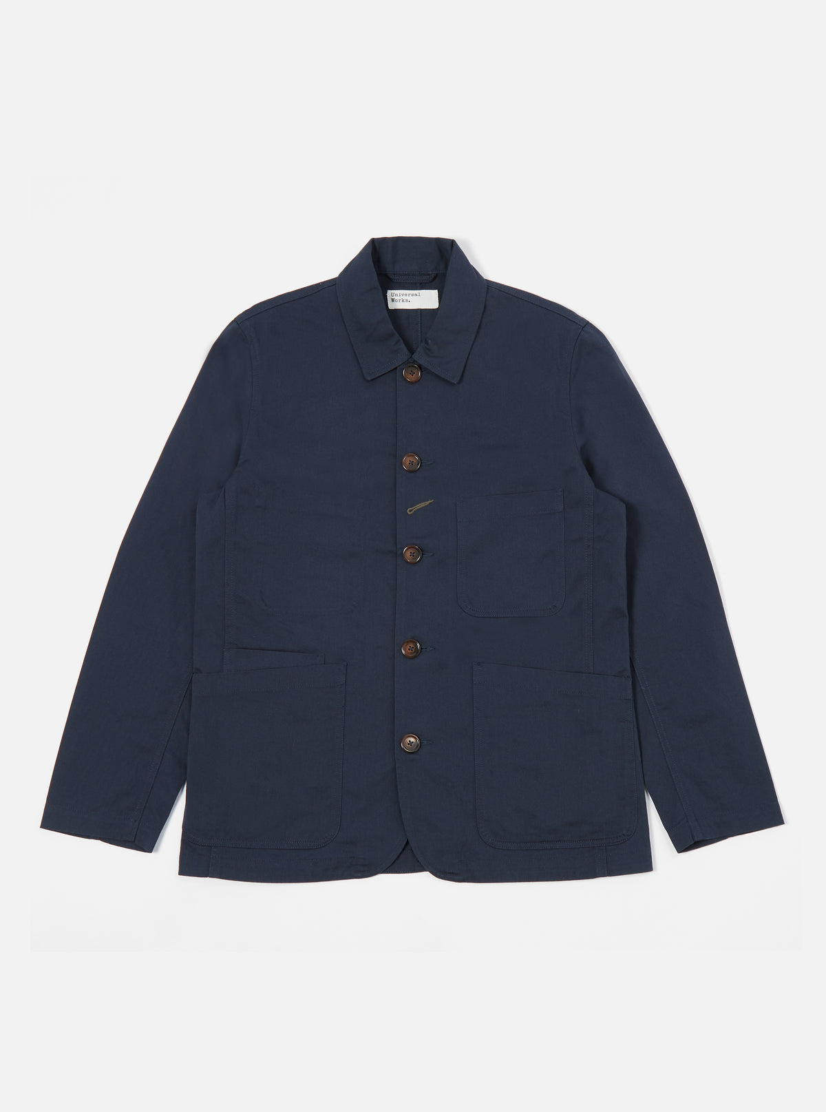 Navy Twill Bakers Jacket