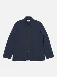 Navy Twill Bakers Jacket