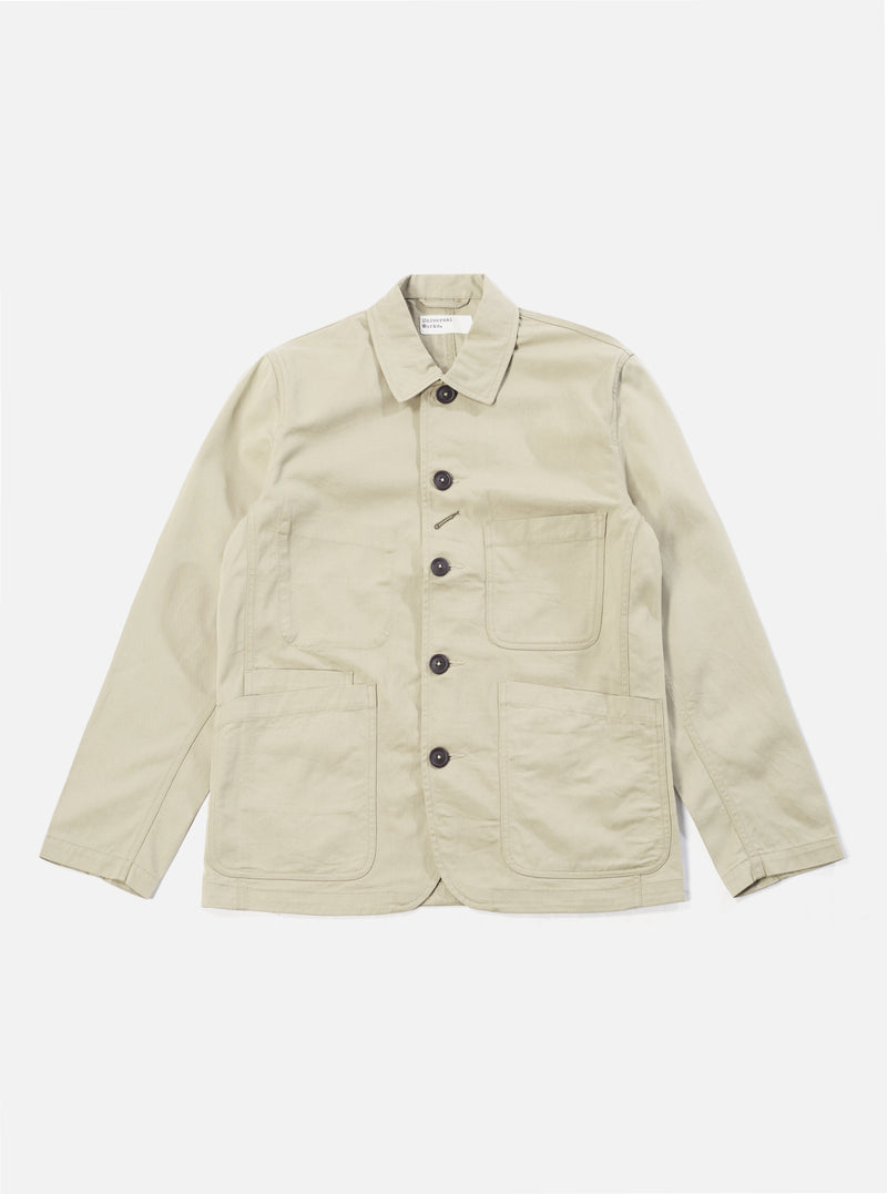 Stone Twill Bakers Jacket