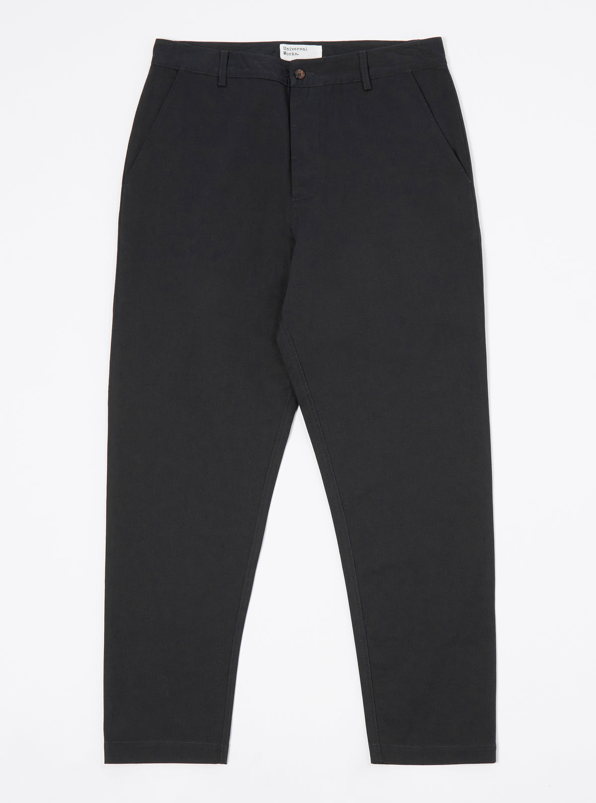 Black Twill Military Chino