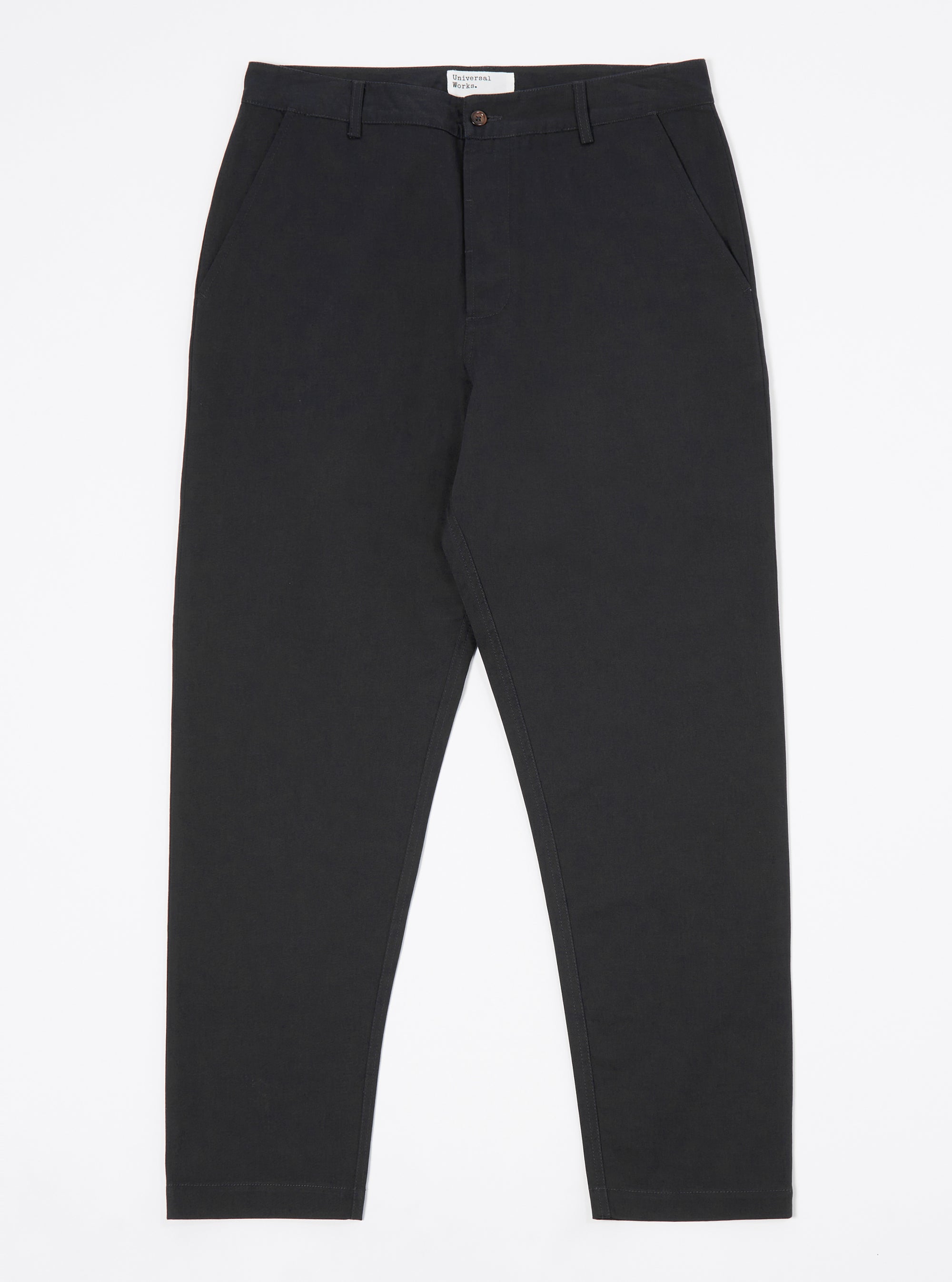 Black Twill Military Chino