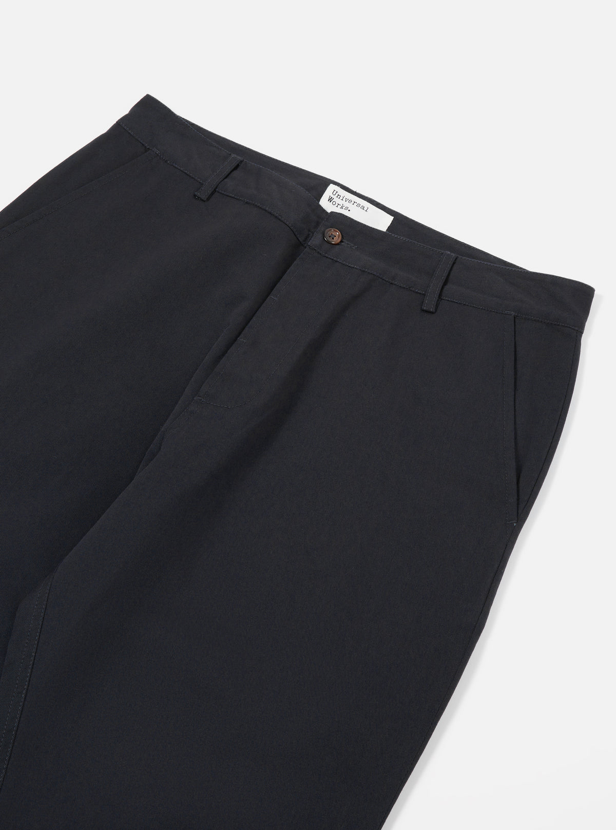 Black Twill Military Chino