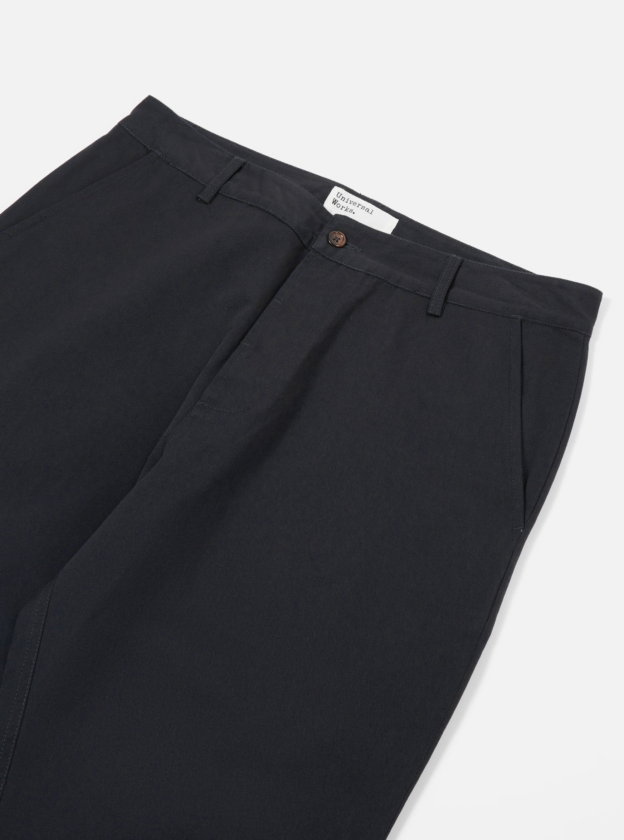 Black Twill Military Chino