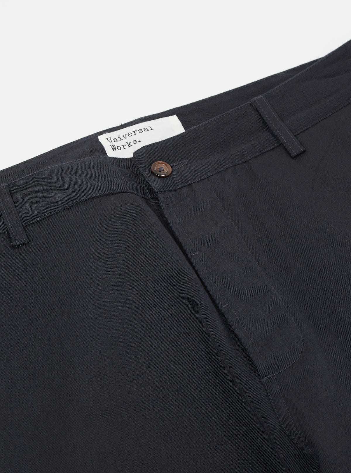 Black Twill Military Chino