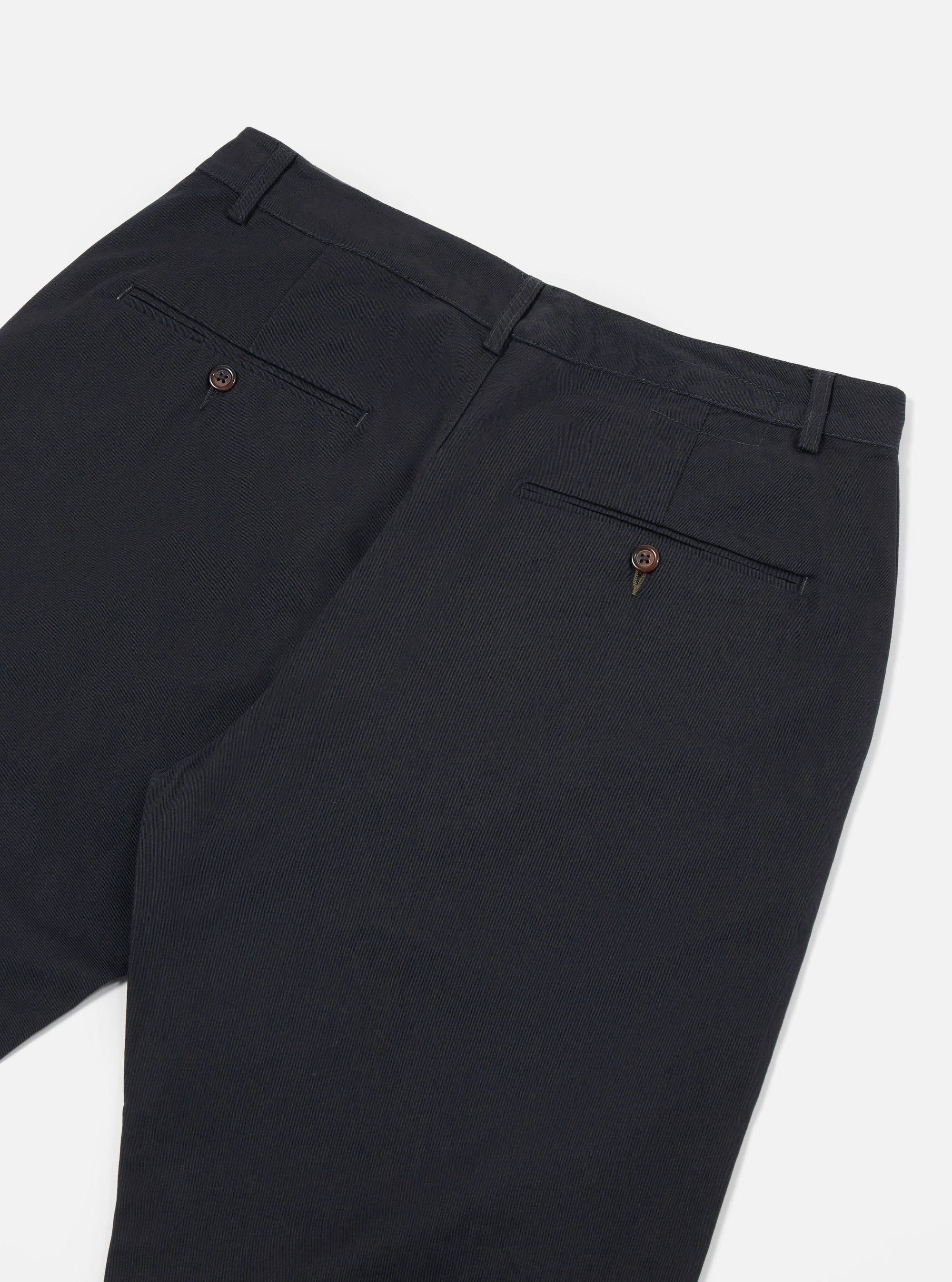 Black Twill Military Chino