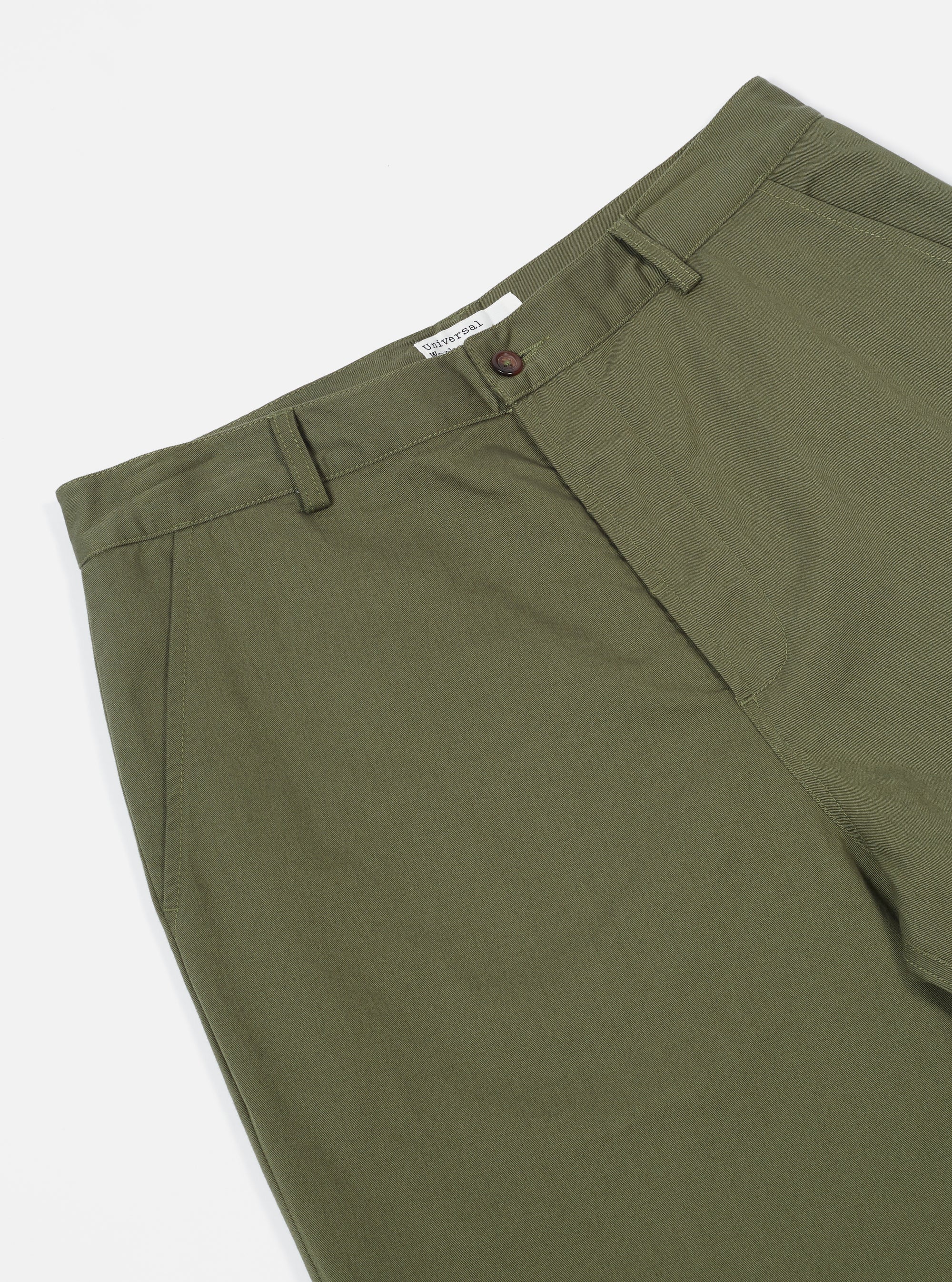 Light Olive Twill Military Chino