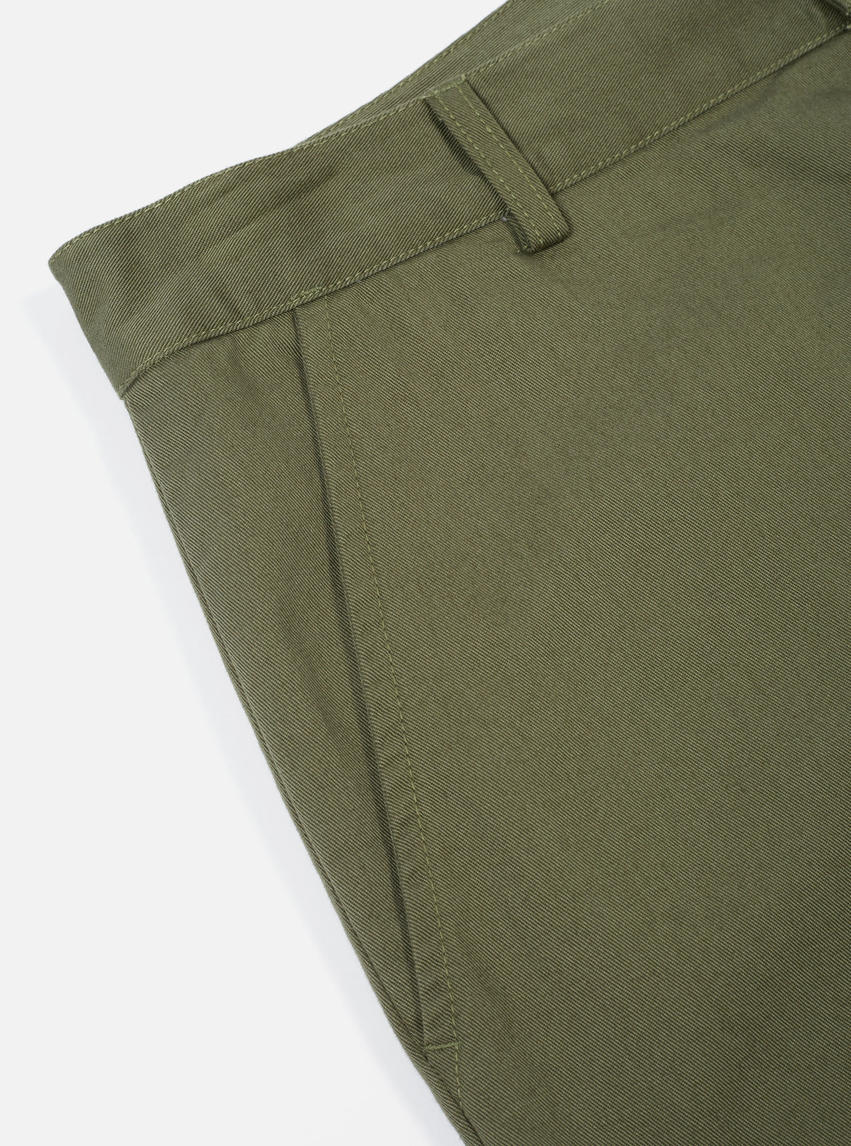 Light Olive Twill Military Chino