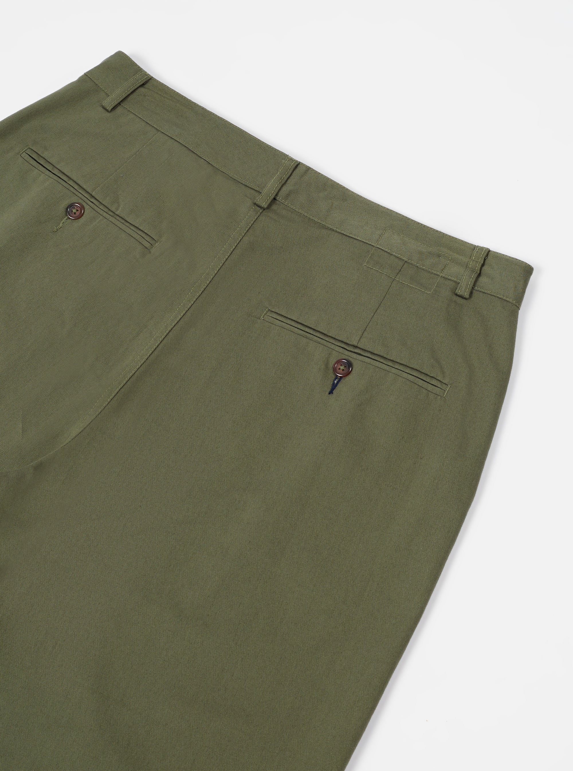 Light Olive Twill Military Chino