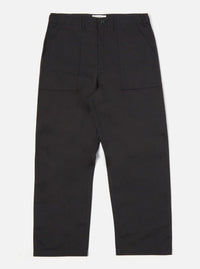 Black Twill Fatigue Pant (Undarted)