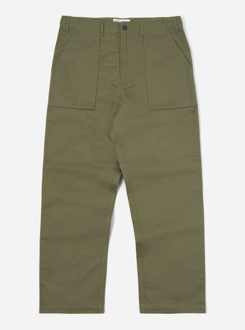 Light Olive Twill Fatigue Pant (Undarted)