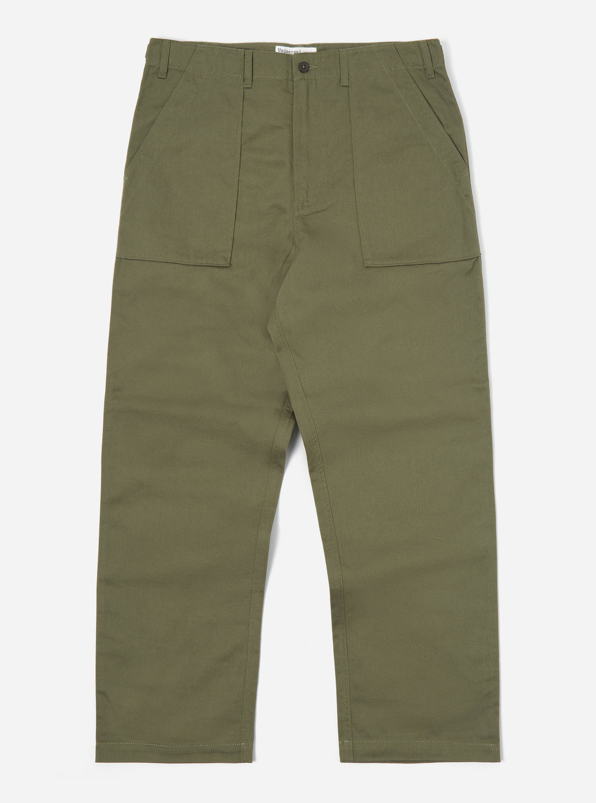 Light Olive Twill Fatigue Pant (Undarted)
