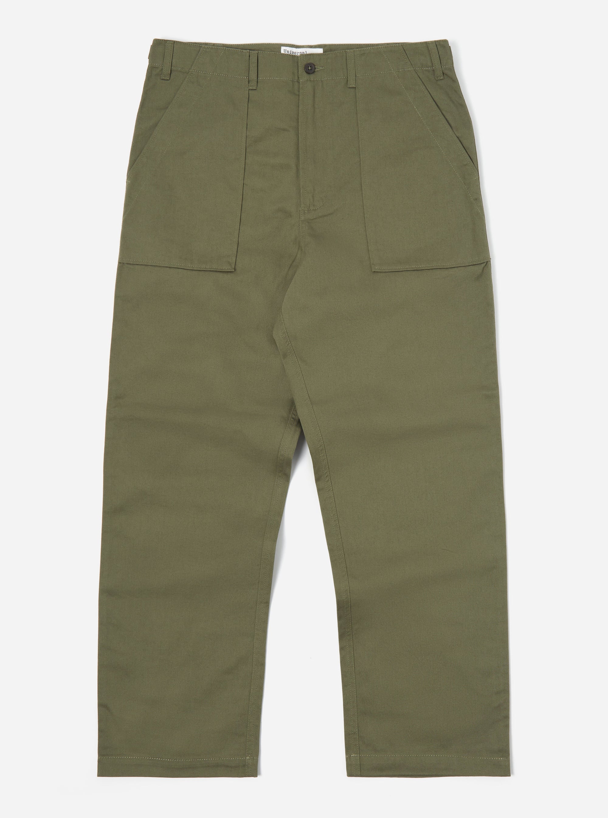 Light Olive Twill Fatigue Pant (Undarted)