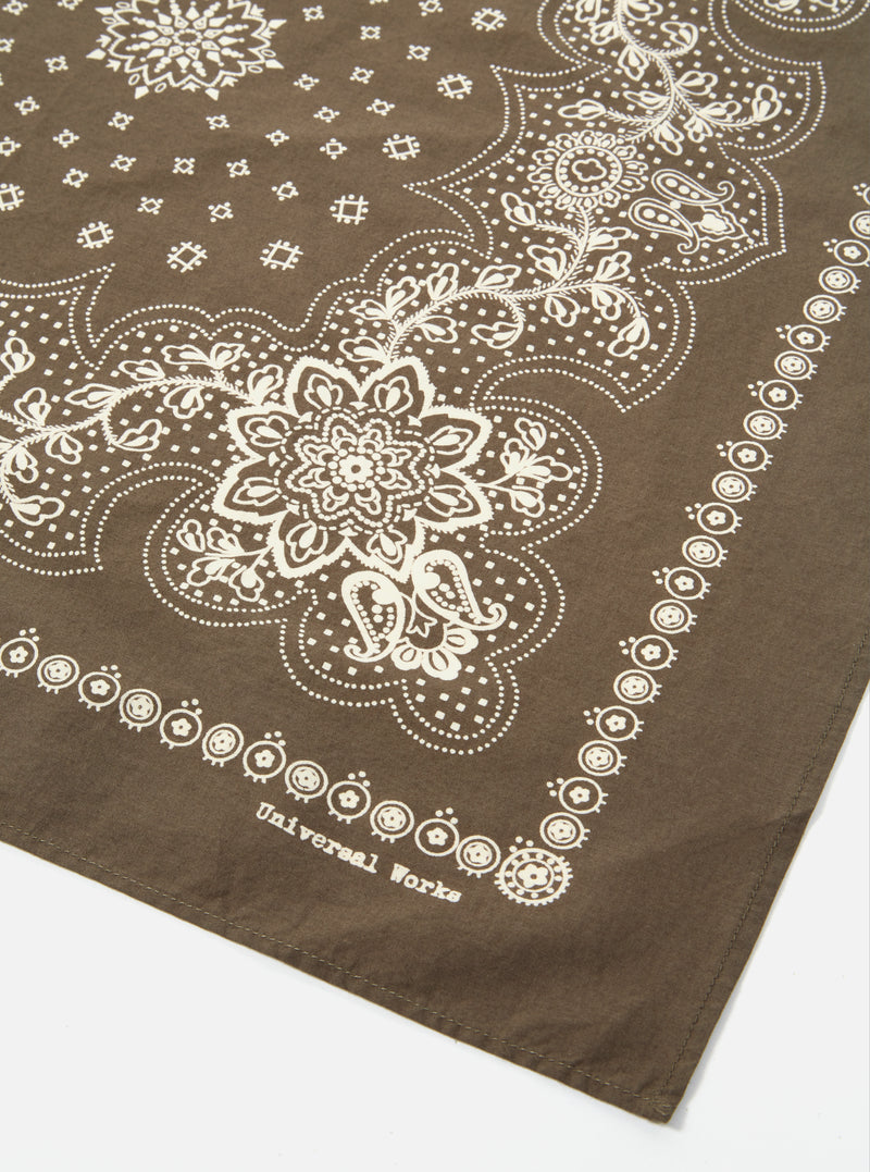 Olive Classic Bandana Neckerchief