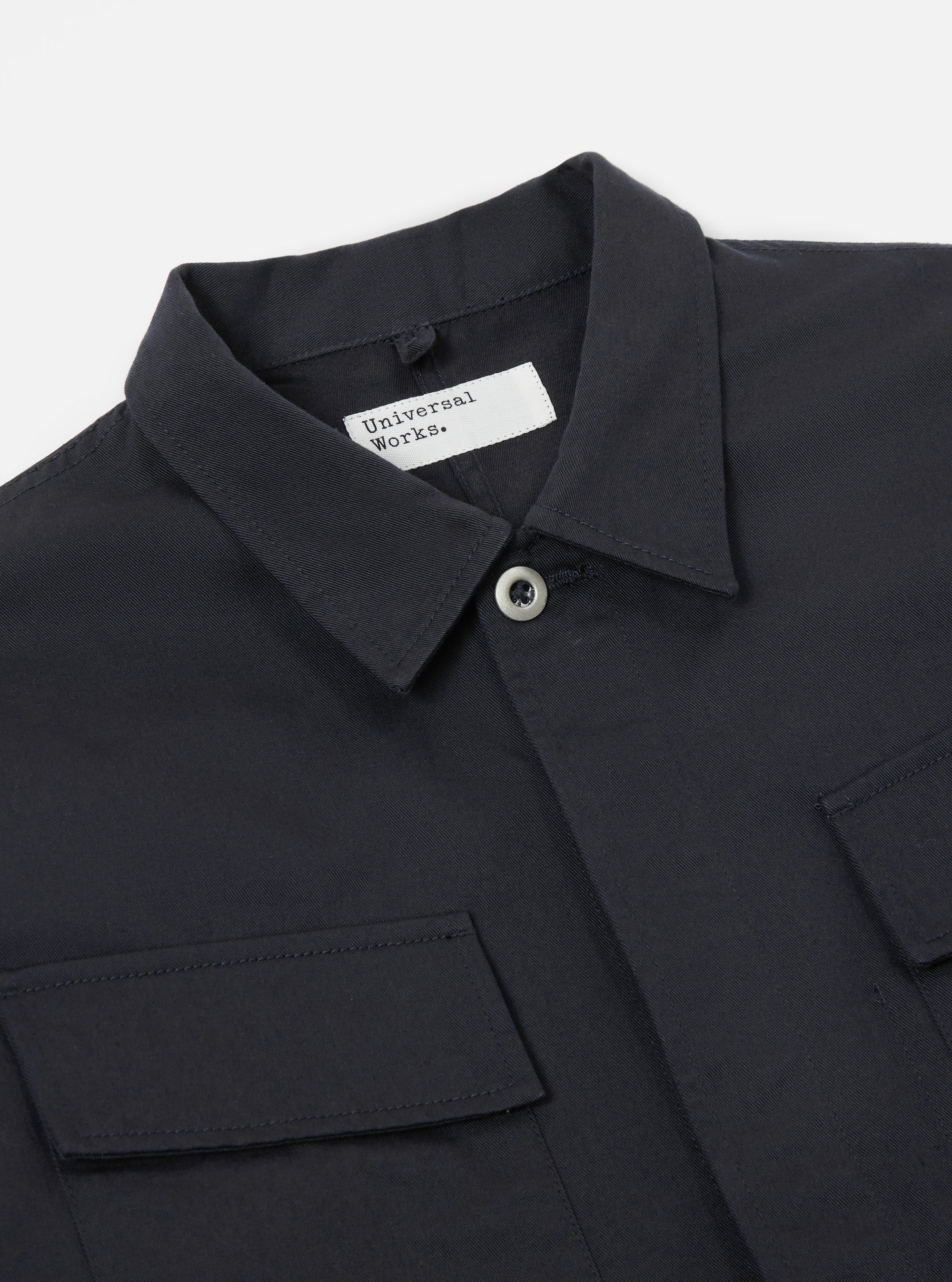 Black Twill MW Fatigue Jacket
