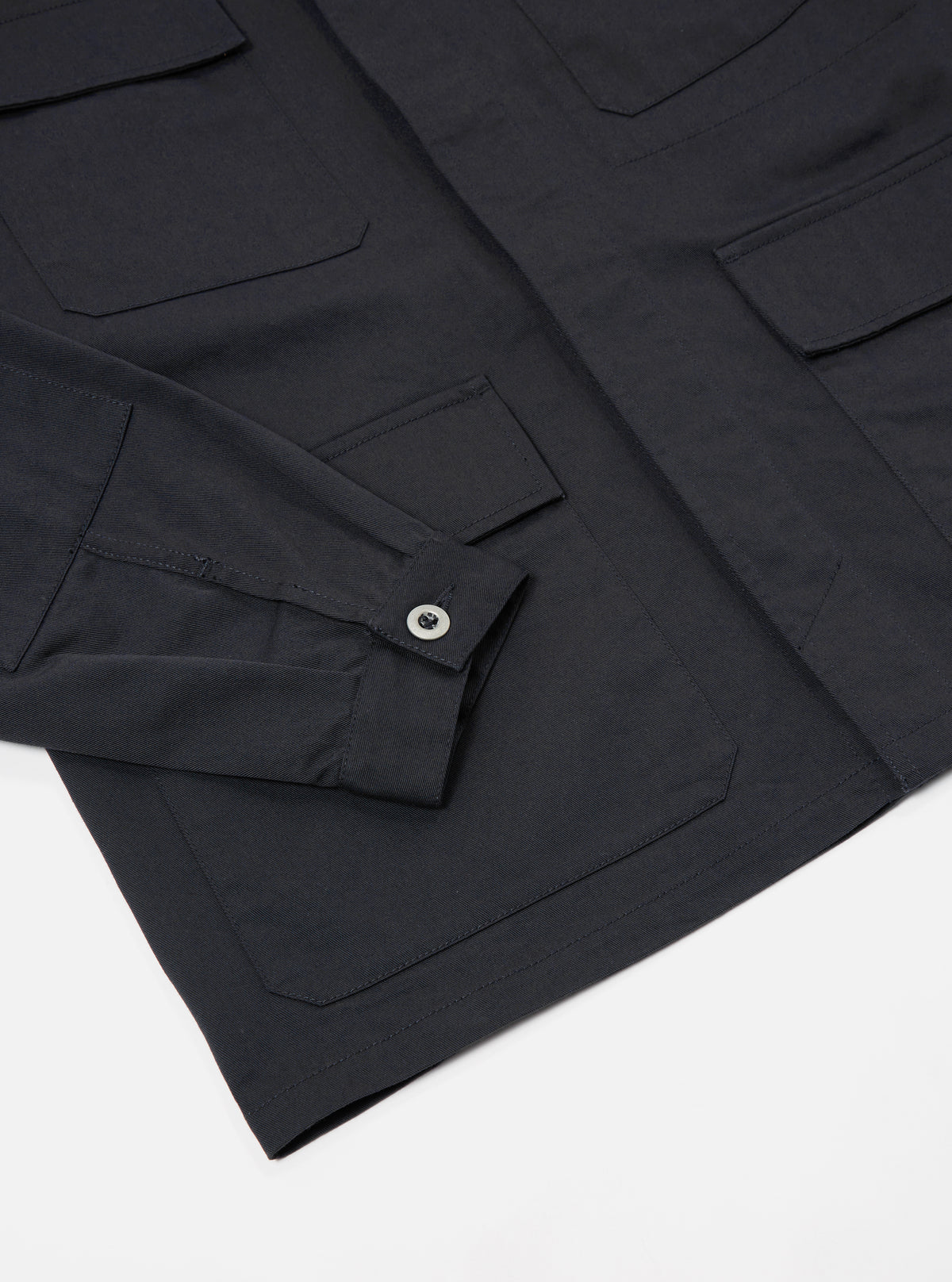 Black Twill MW Fatigue Jacket