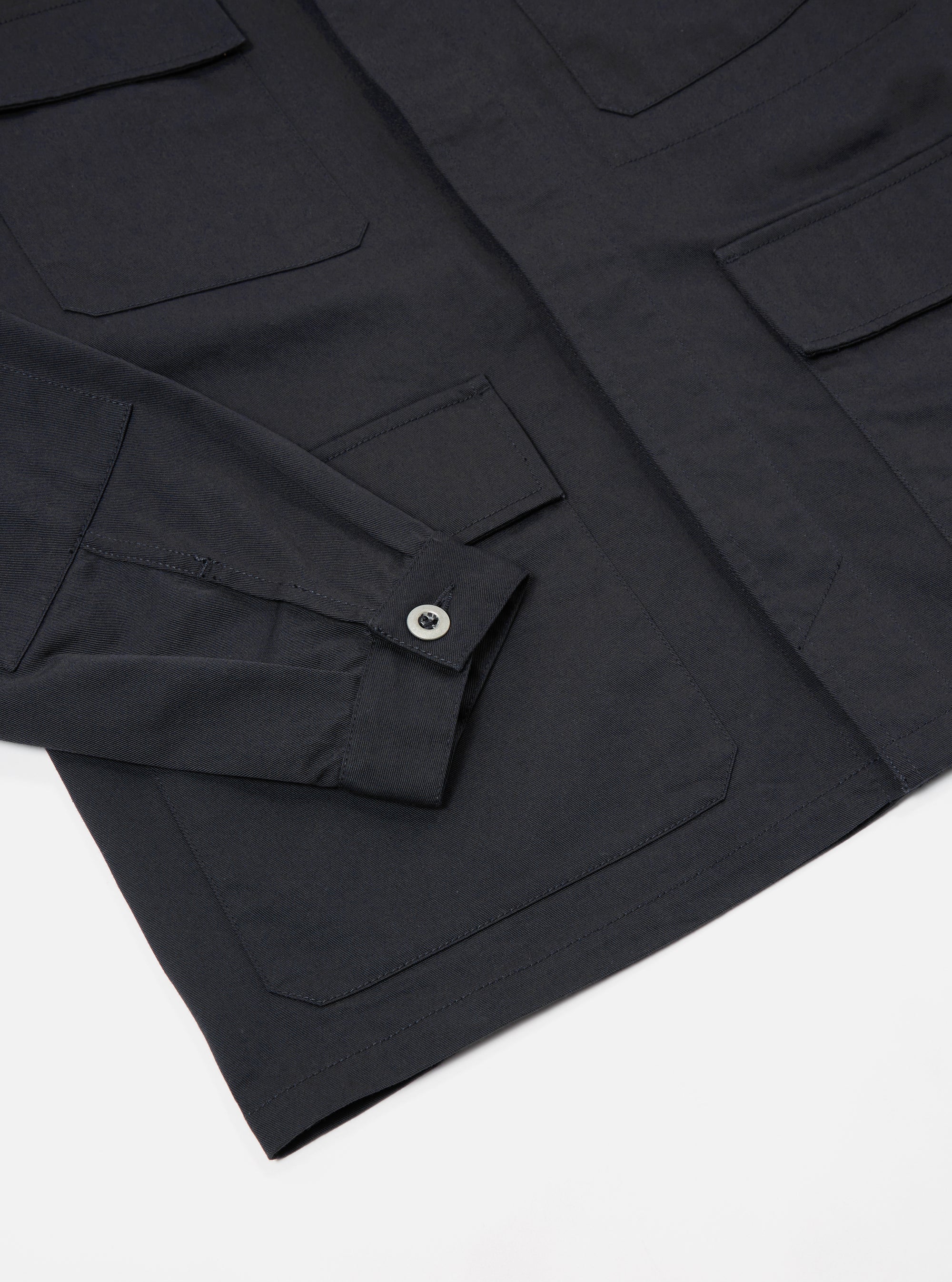 Black Twill MW Fatigue Jacket
