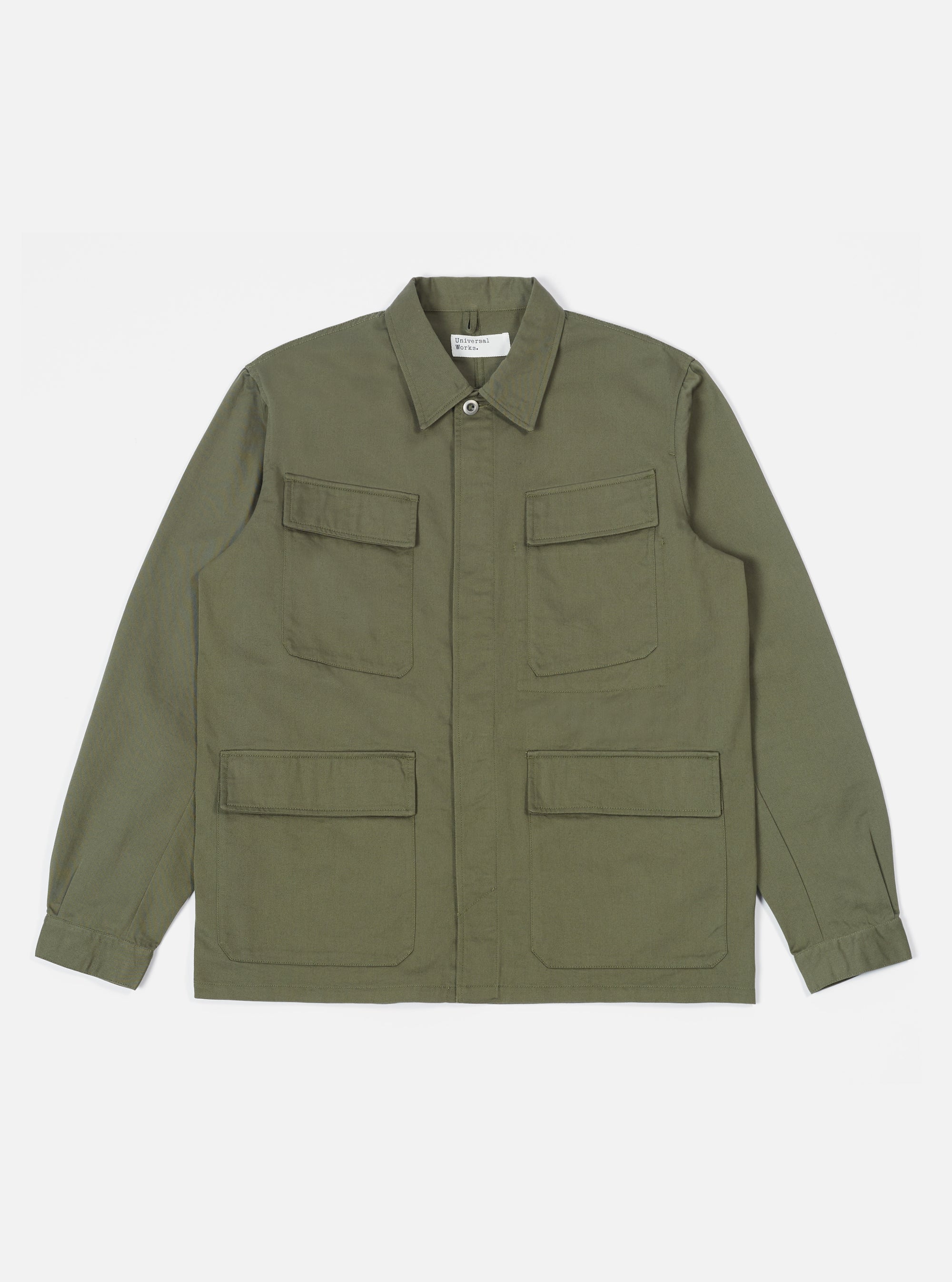 Light Olive Twill MW Fatigue Jacket