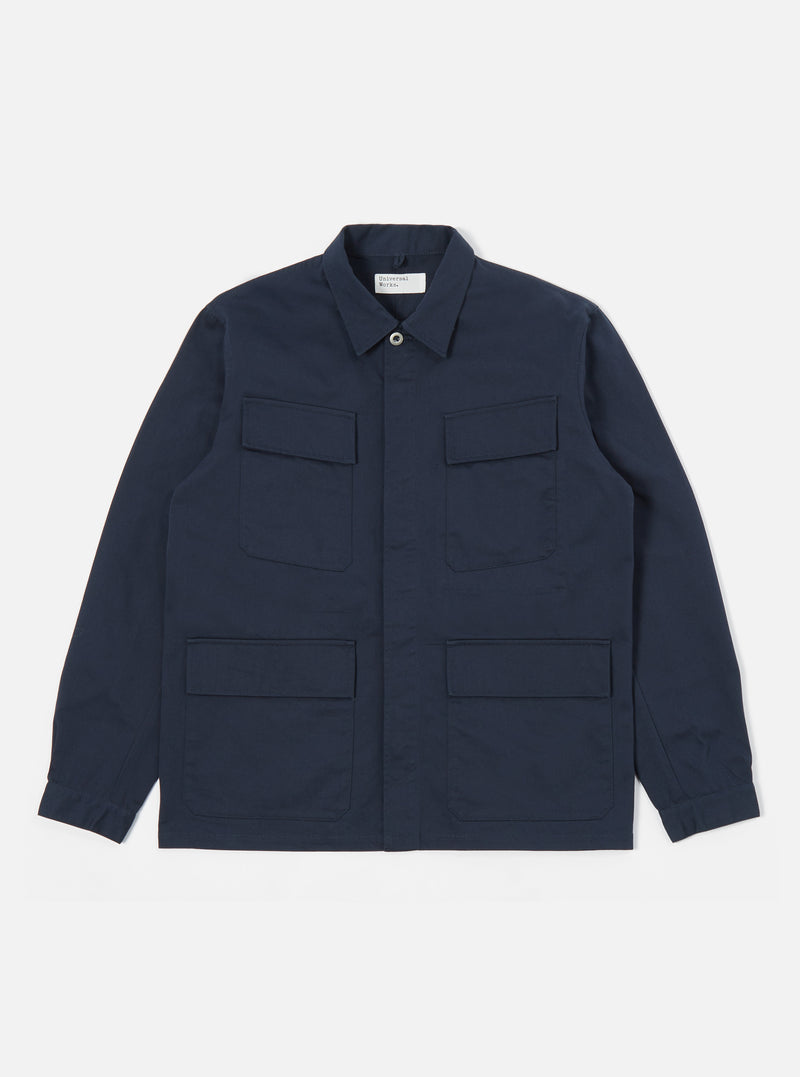 Navy Twill MW Fatigue Jacket