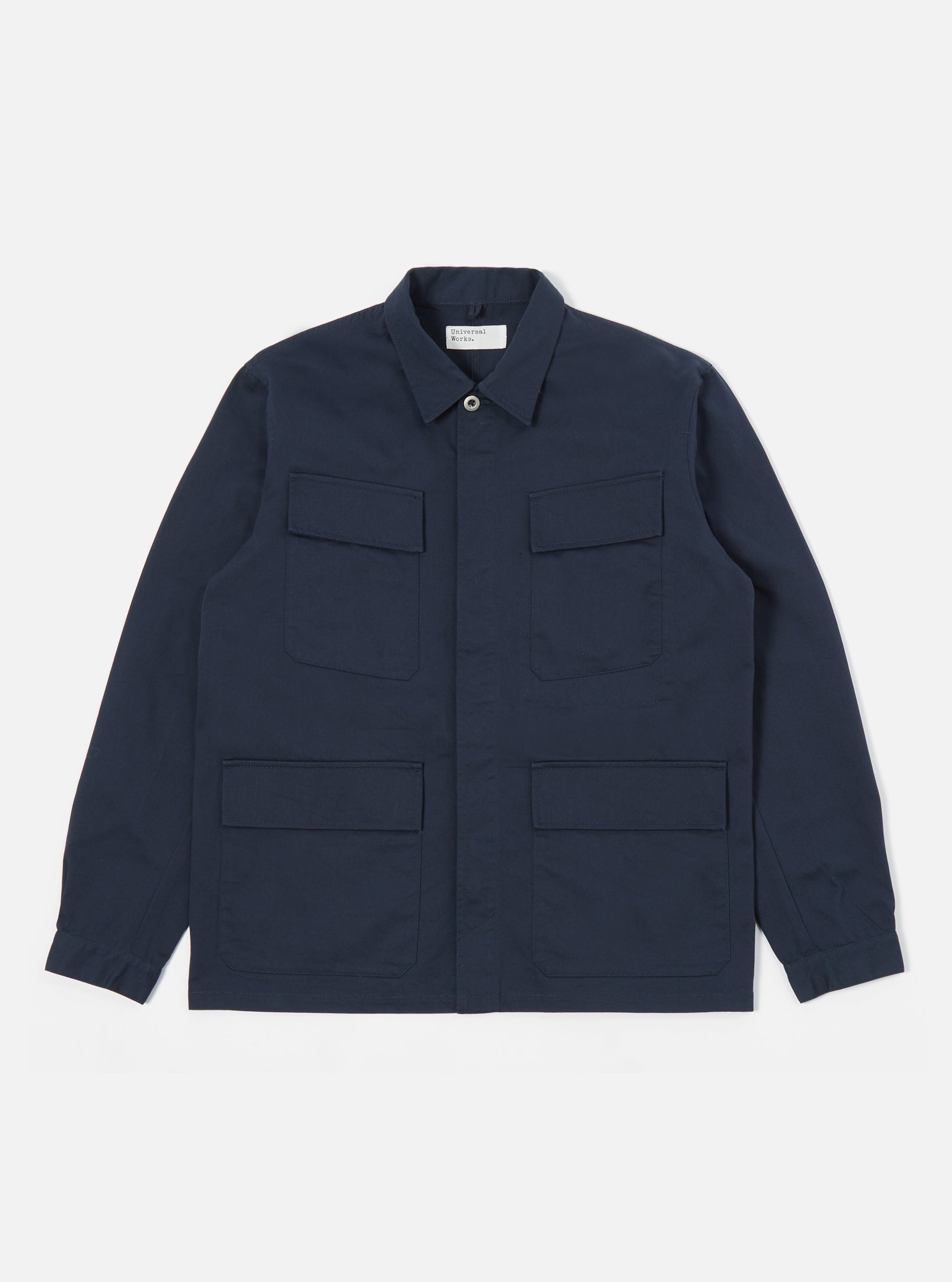 Navy Twill MW Fatigue Jacket