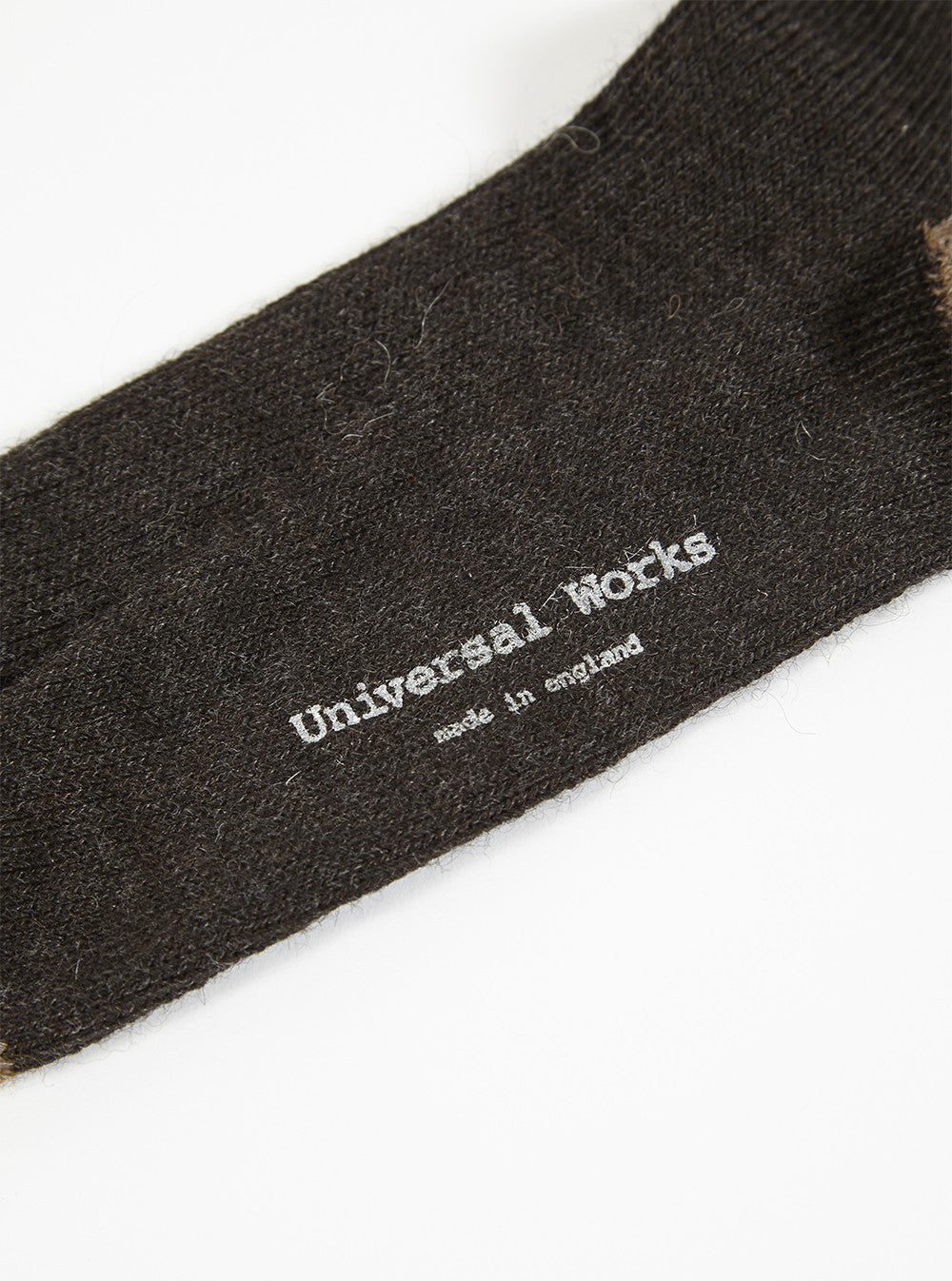 Charcoal Alpaca Wool Alpaca Sock