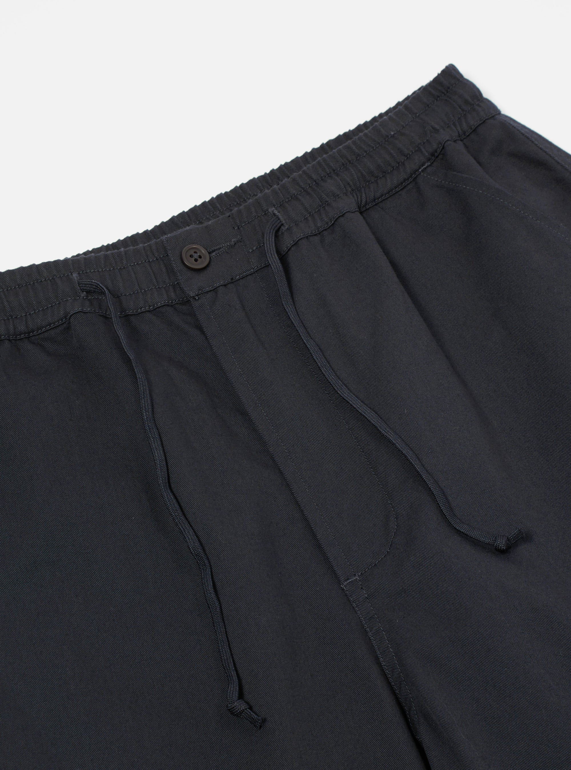 Black Twill Hi Water Trouser
