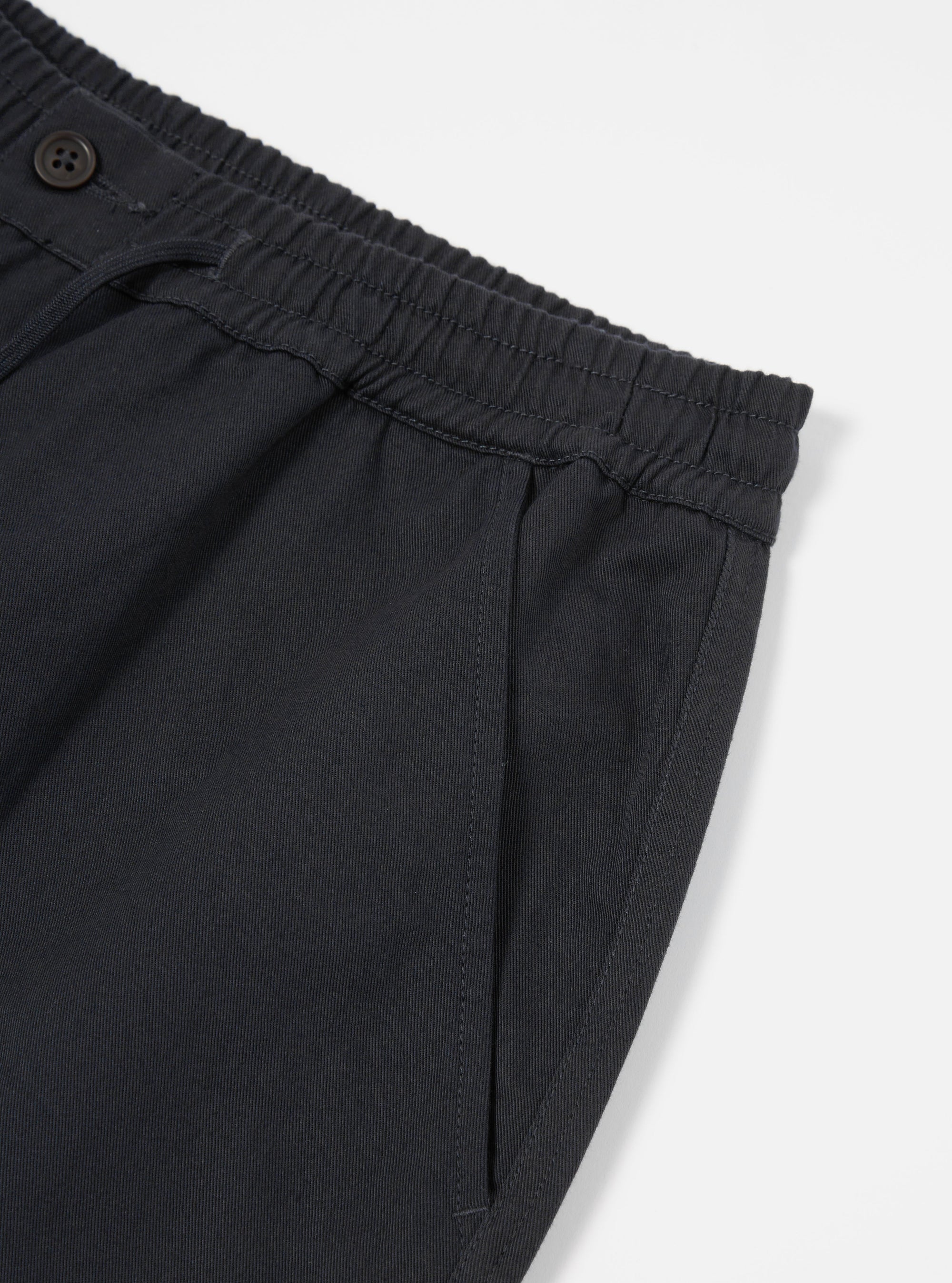 Black Twill Hi Water Trouser