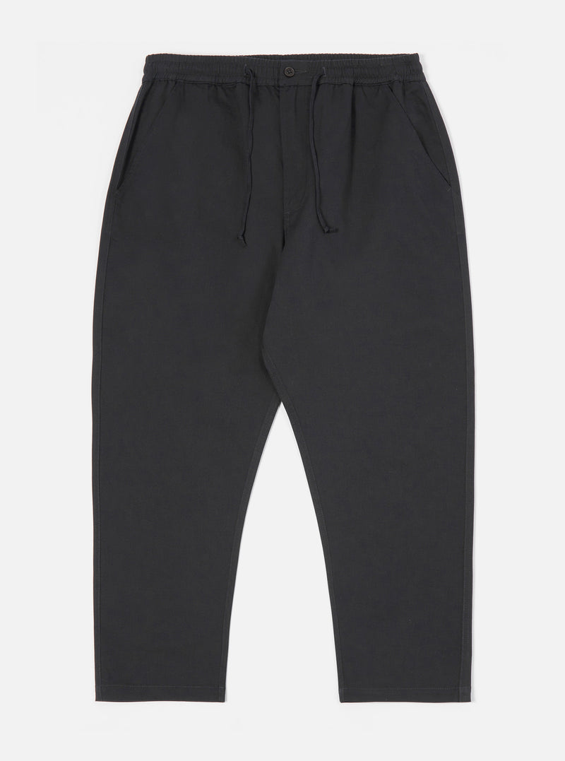Black Twill Hi Water Trouser