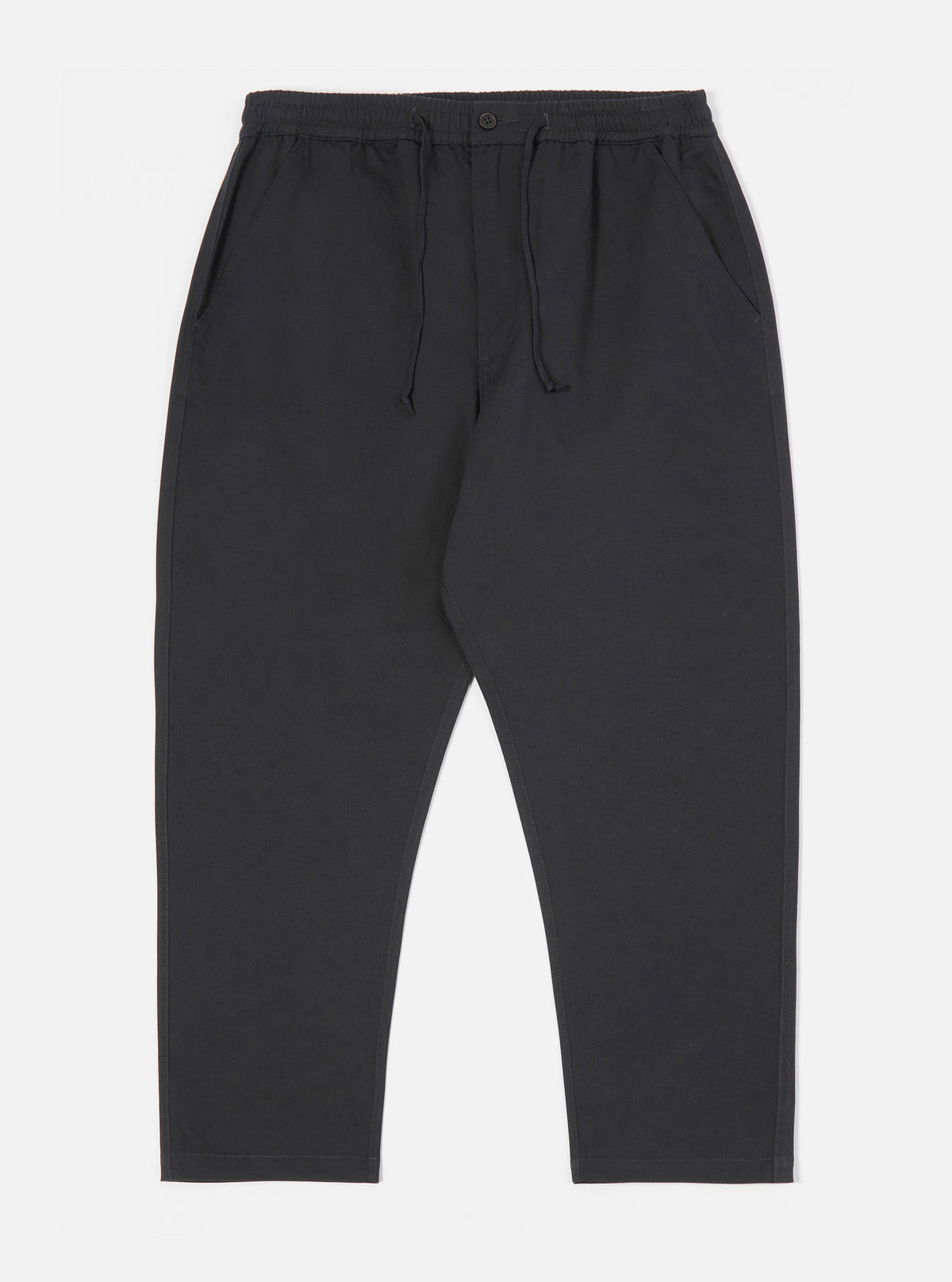 Black Twill Hi Water Trouser