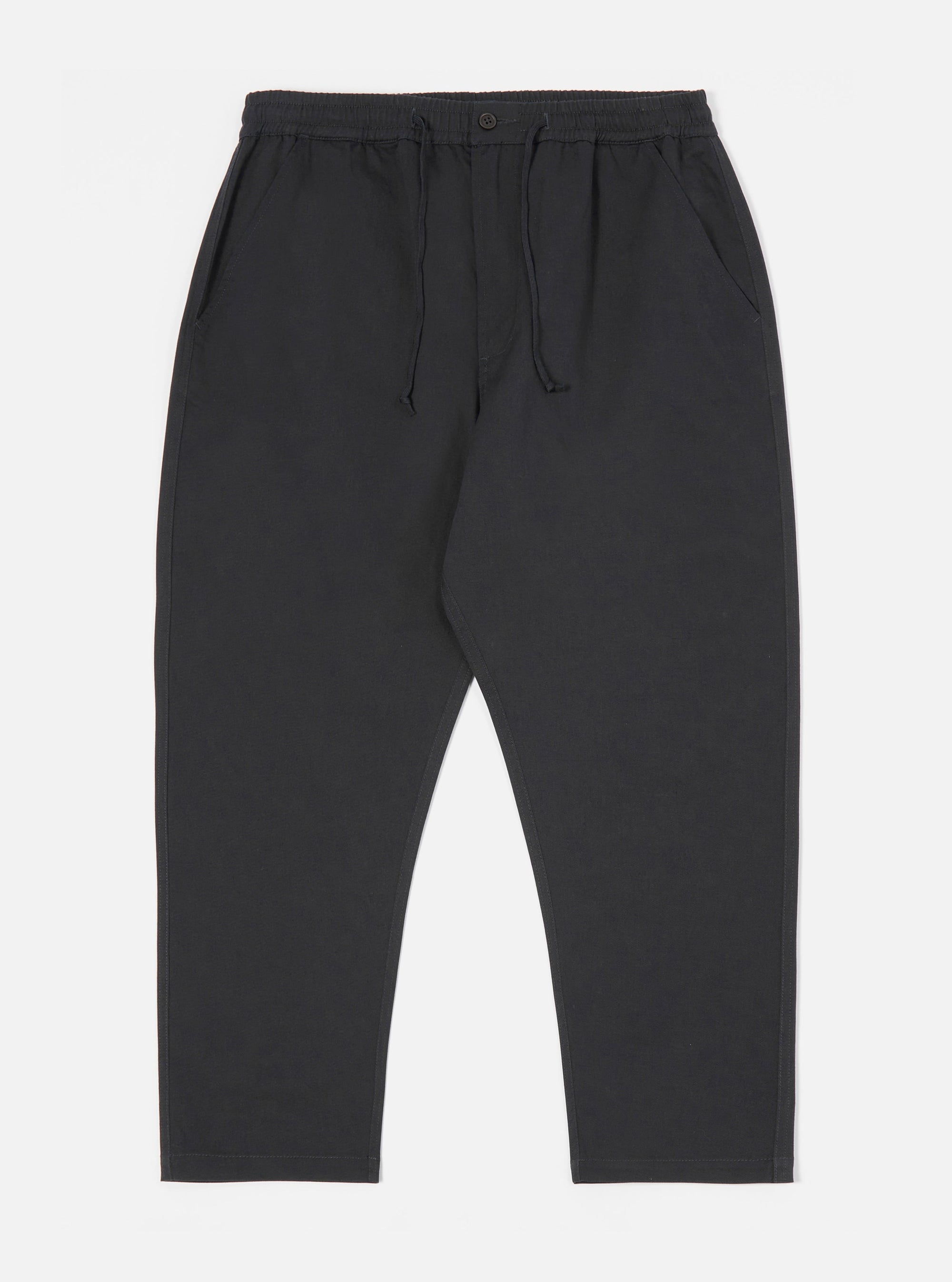 Black Twill Hi Water Trouser