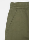 Close-up of the Light Olive Twill Hi Water Trouser, showing the twill texture and pocket detail against a white background.