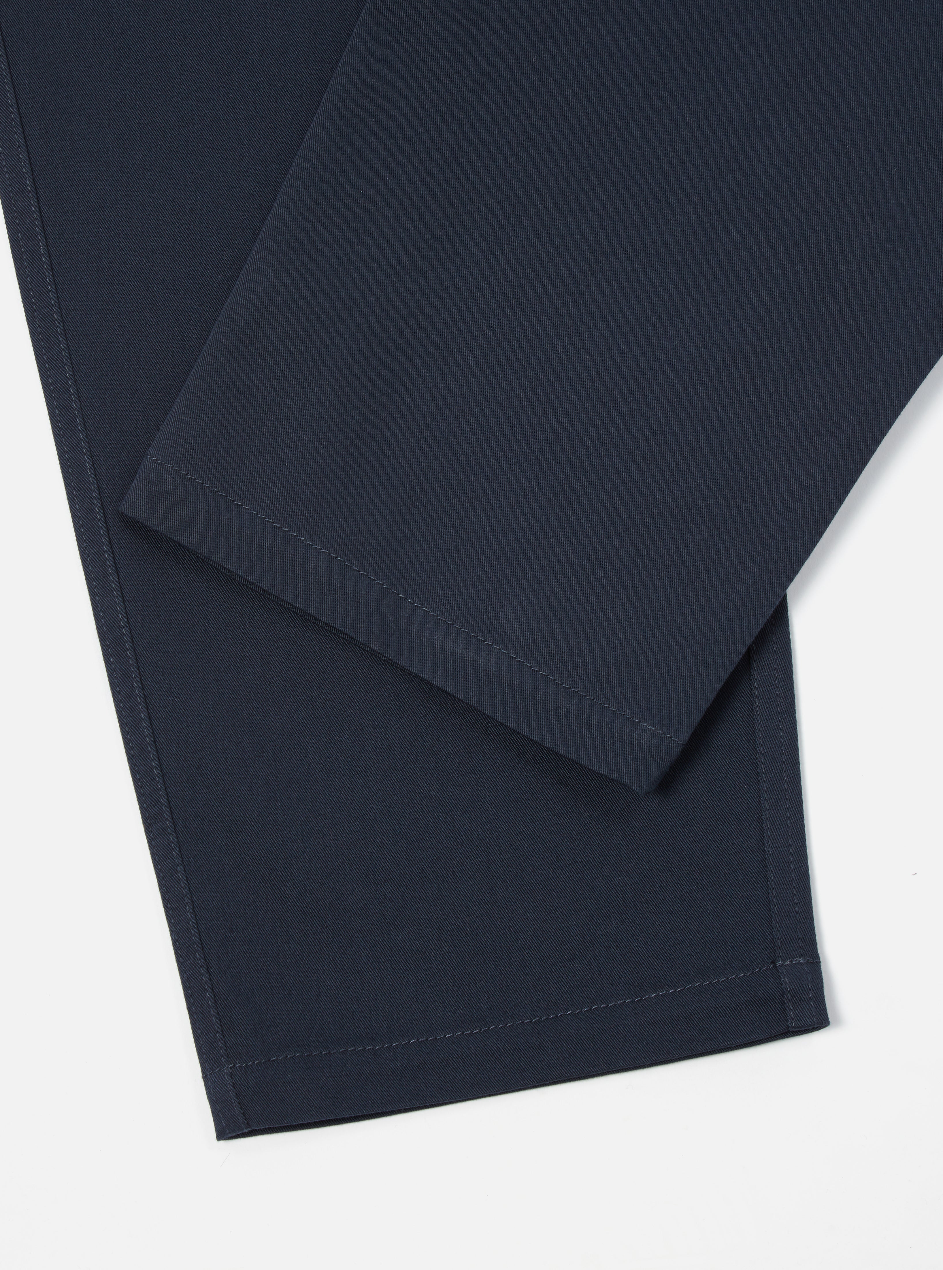 Men's Navy Twill Hi Water Cropped Leg Trouser – Universal Works