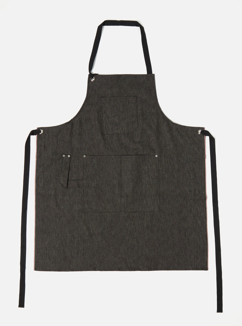 Black Selvedge Denim Apron