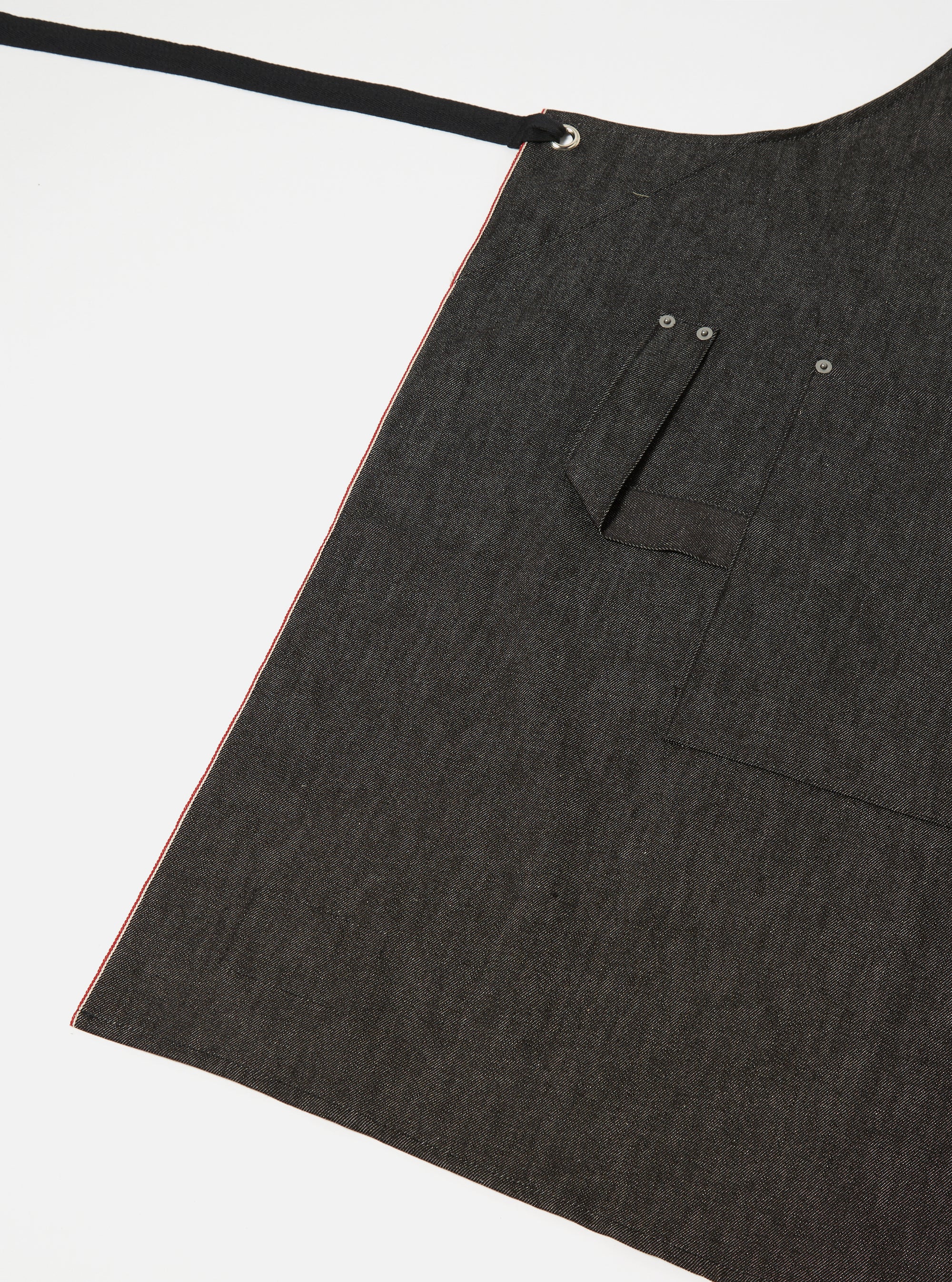 Black Selvedge Denim Apron