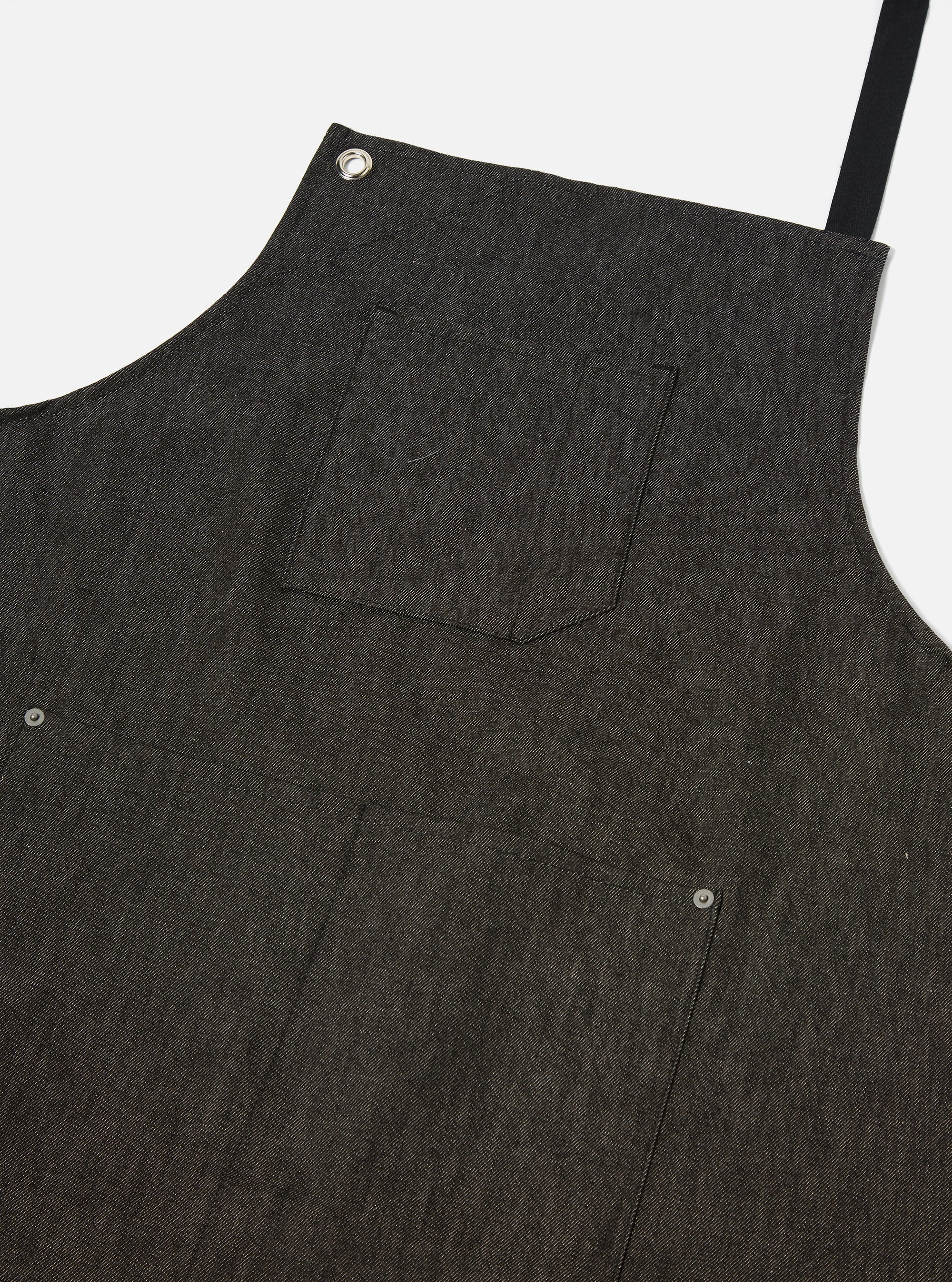 Black Selvedge Denim Apron