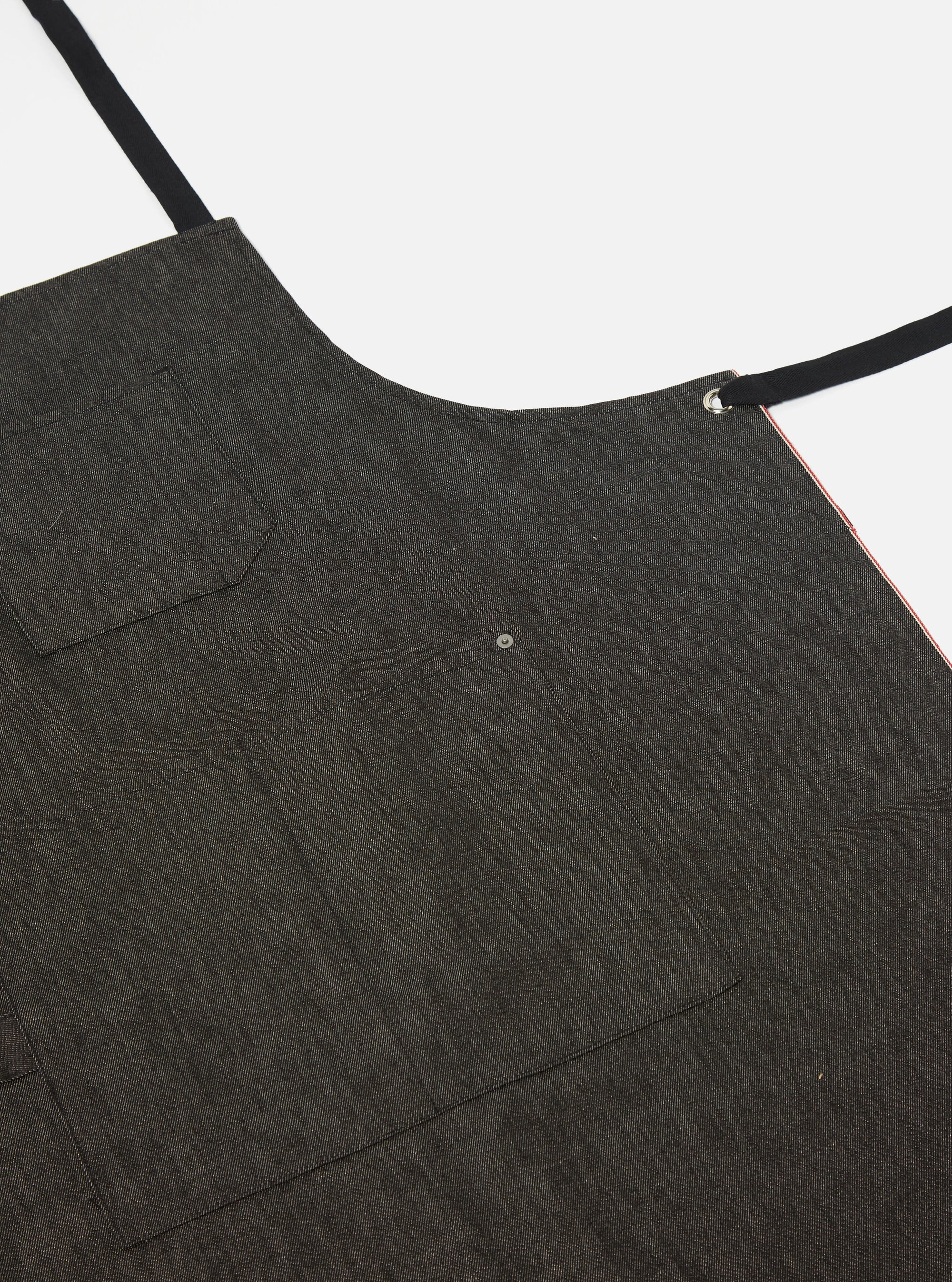 Black Selvedge Denim Apron