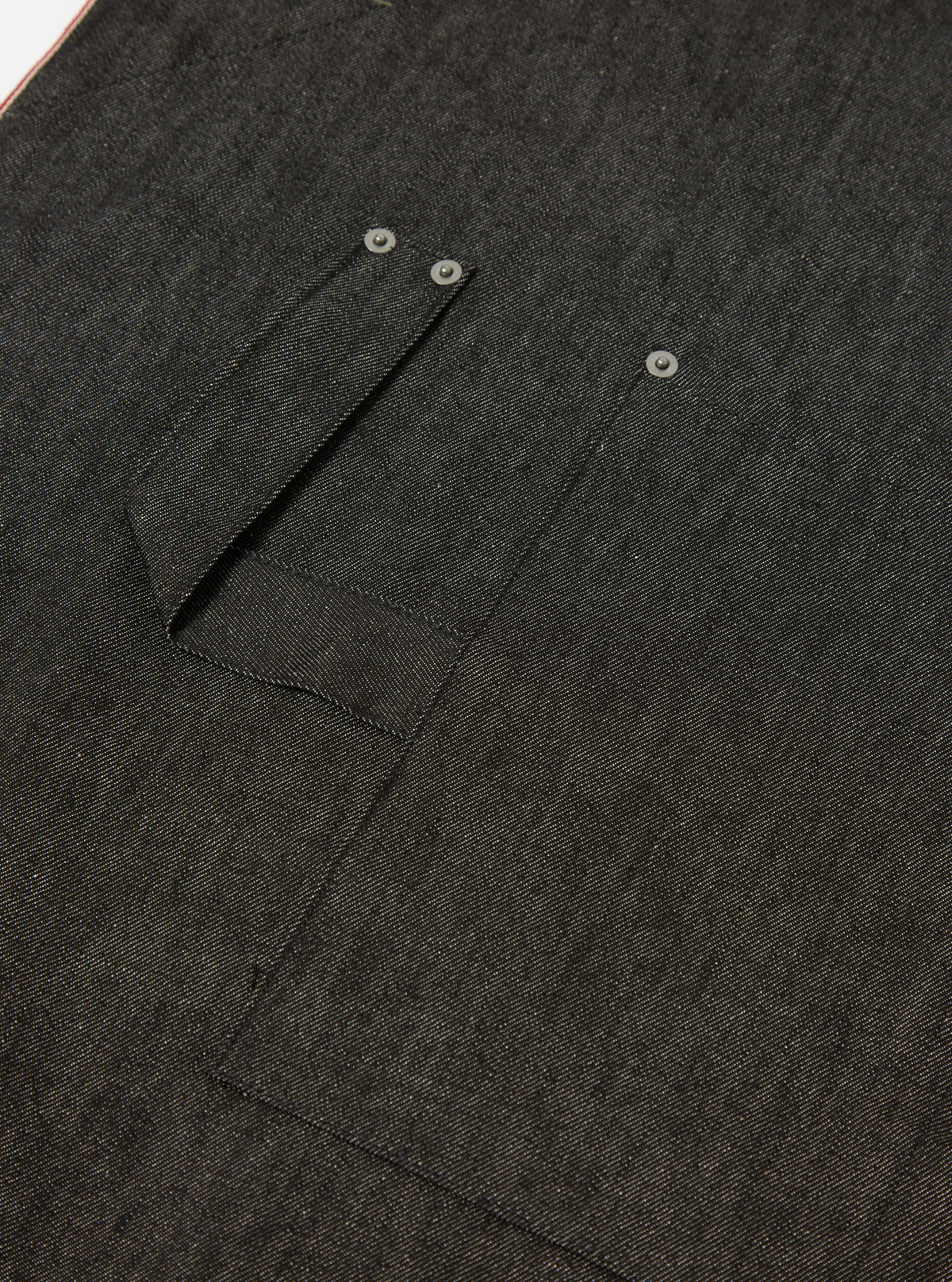 Black Selvedge Denim Apron