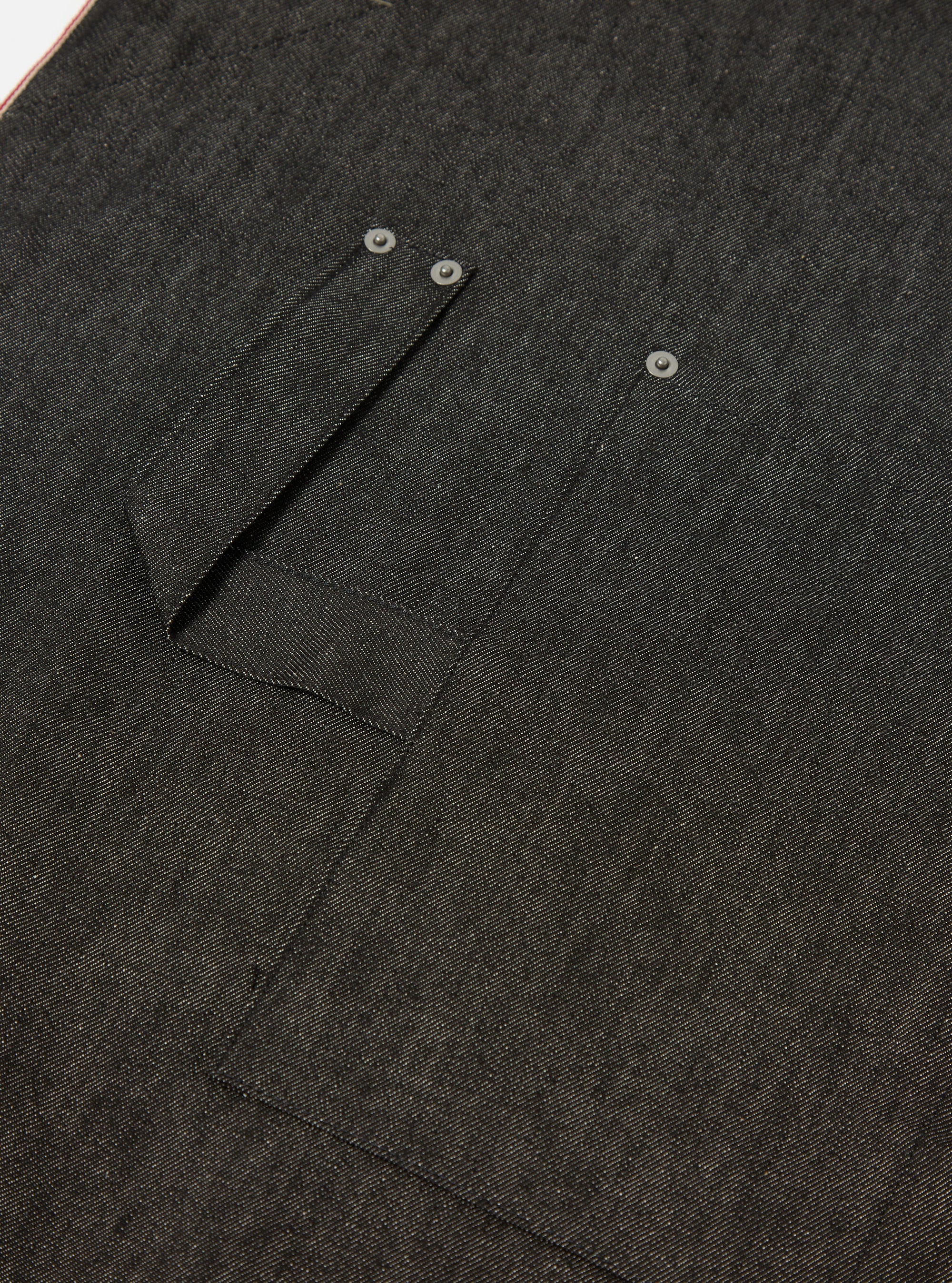 Black Selvedge Denim Apron